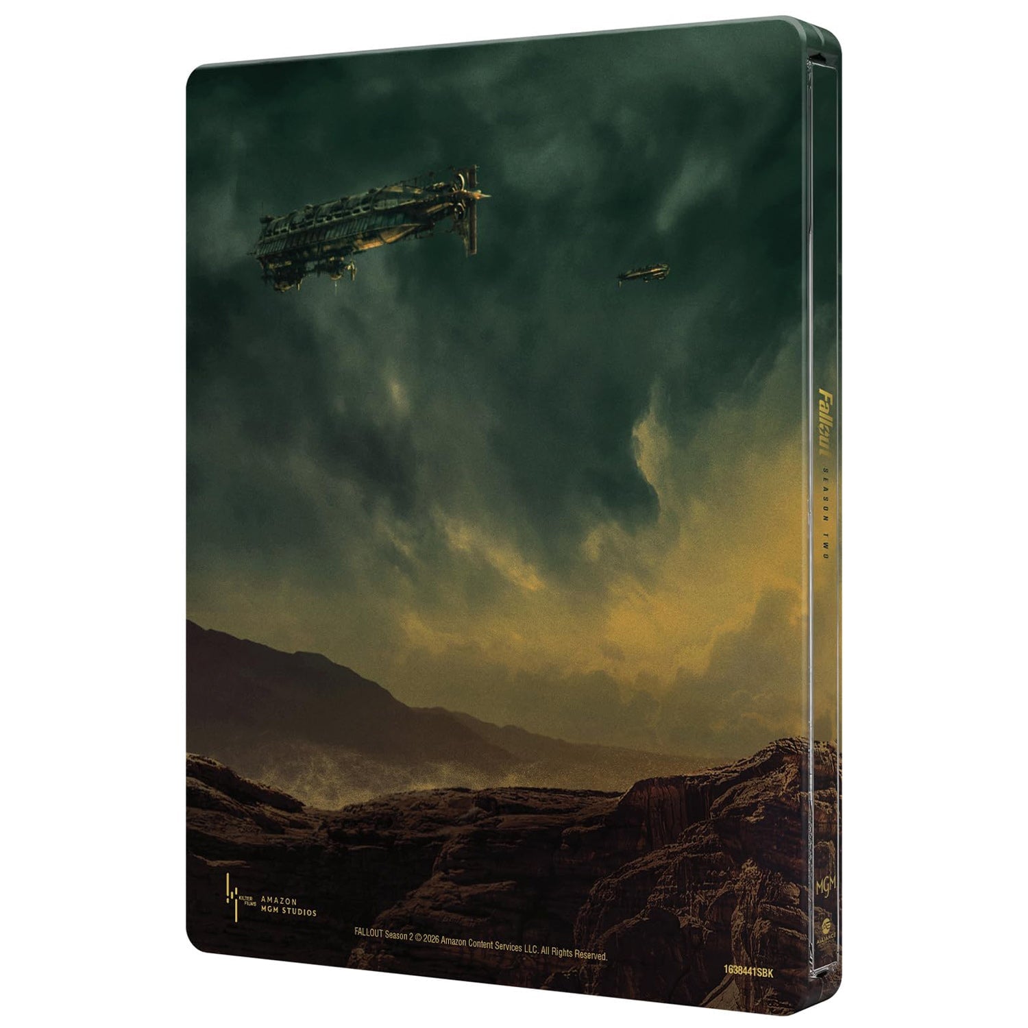 Fallout: Сезон 2 (англ. язык) (4K UHD Blu-ray) Steelbook