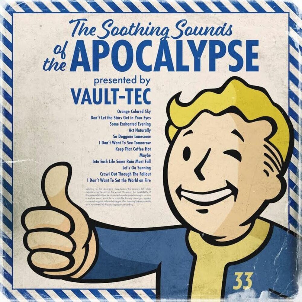 Fallout - The Soothing Sounds Of The Apocalypse (Presented By Vault-Tec) (Music From The Amazon Original Series) (Blue Smoke Colored Vinyl LP)