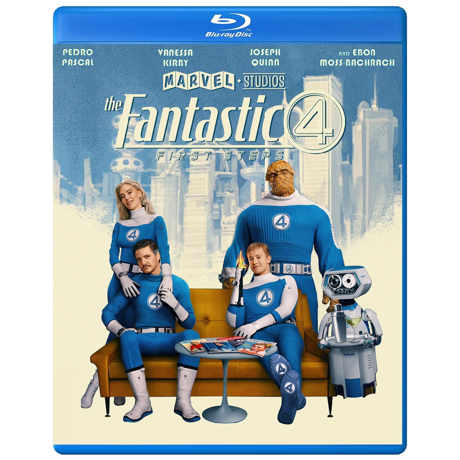 Фантастическая четвёрка: Первые шаги (2025) (англ. язык) (Blu-ray)