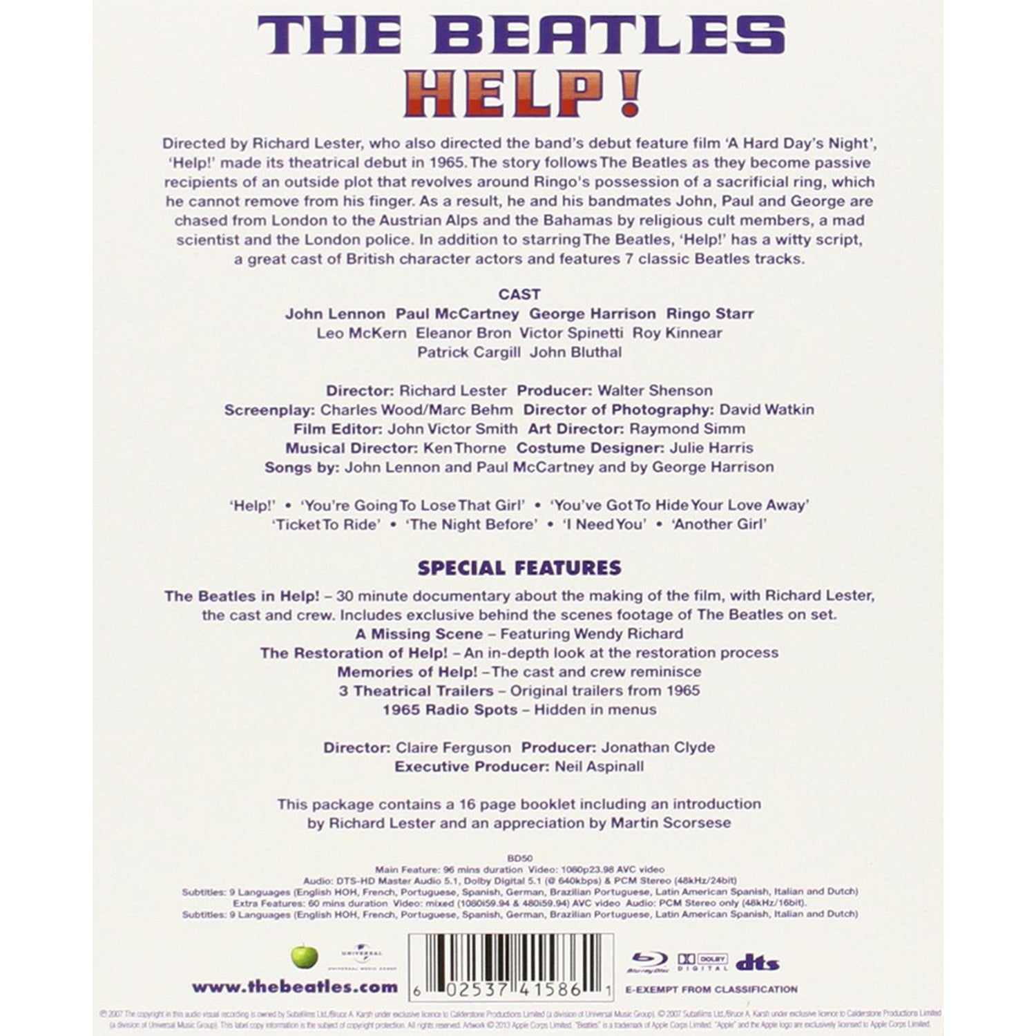 The Beatles: Help! (1965) (Blu-ray)