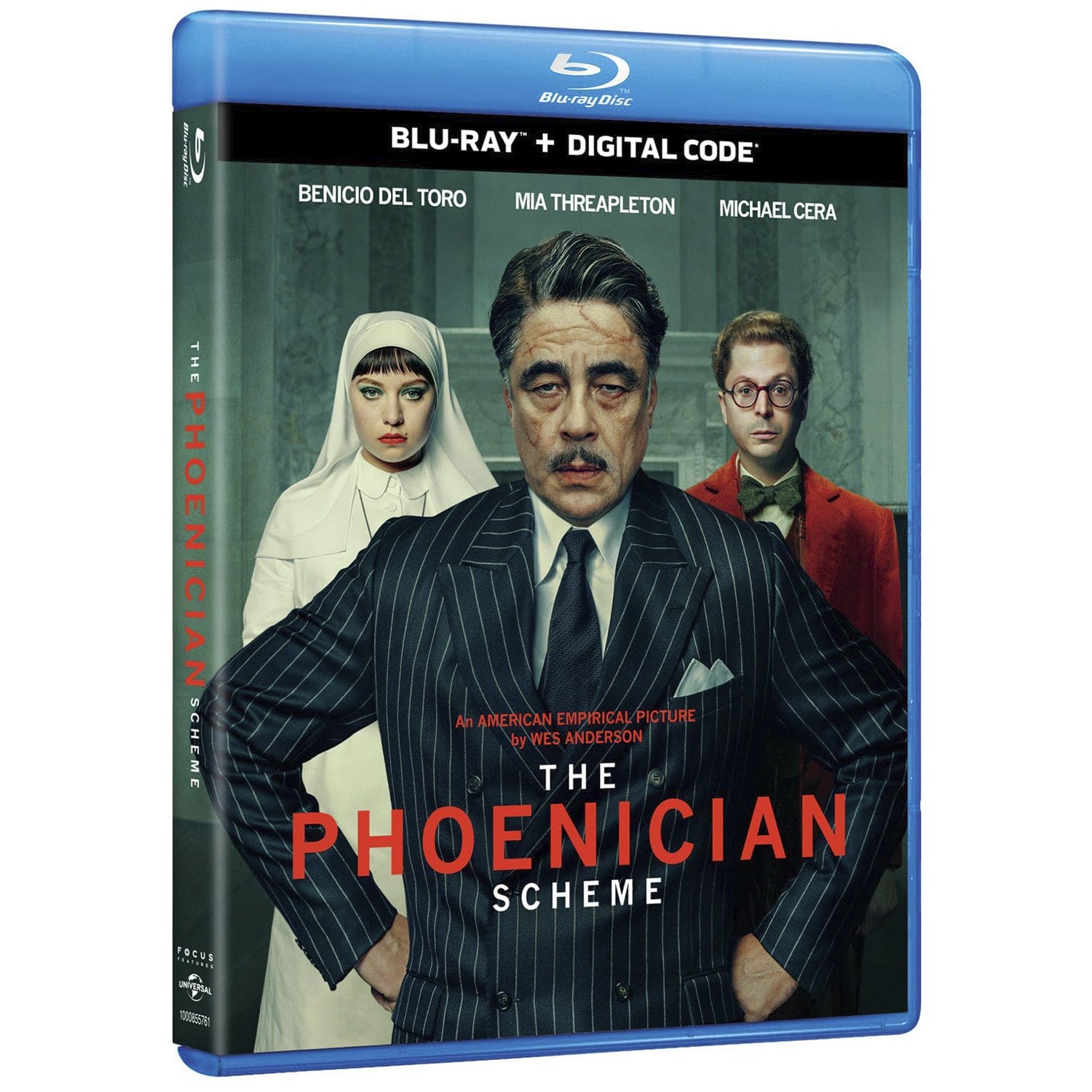Финикийская схема (2025) (англ. язык) (Blu-ray)