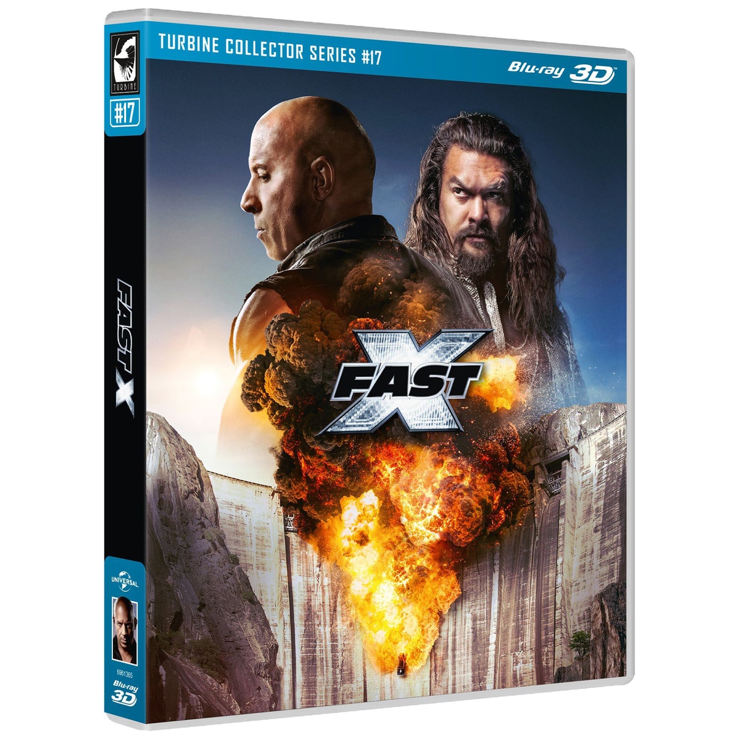 Форсаж 10 (2023) (англ. язык) (3D Blu-ray) Turbine Collector Series #17 (Blu-ray 3D)