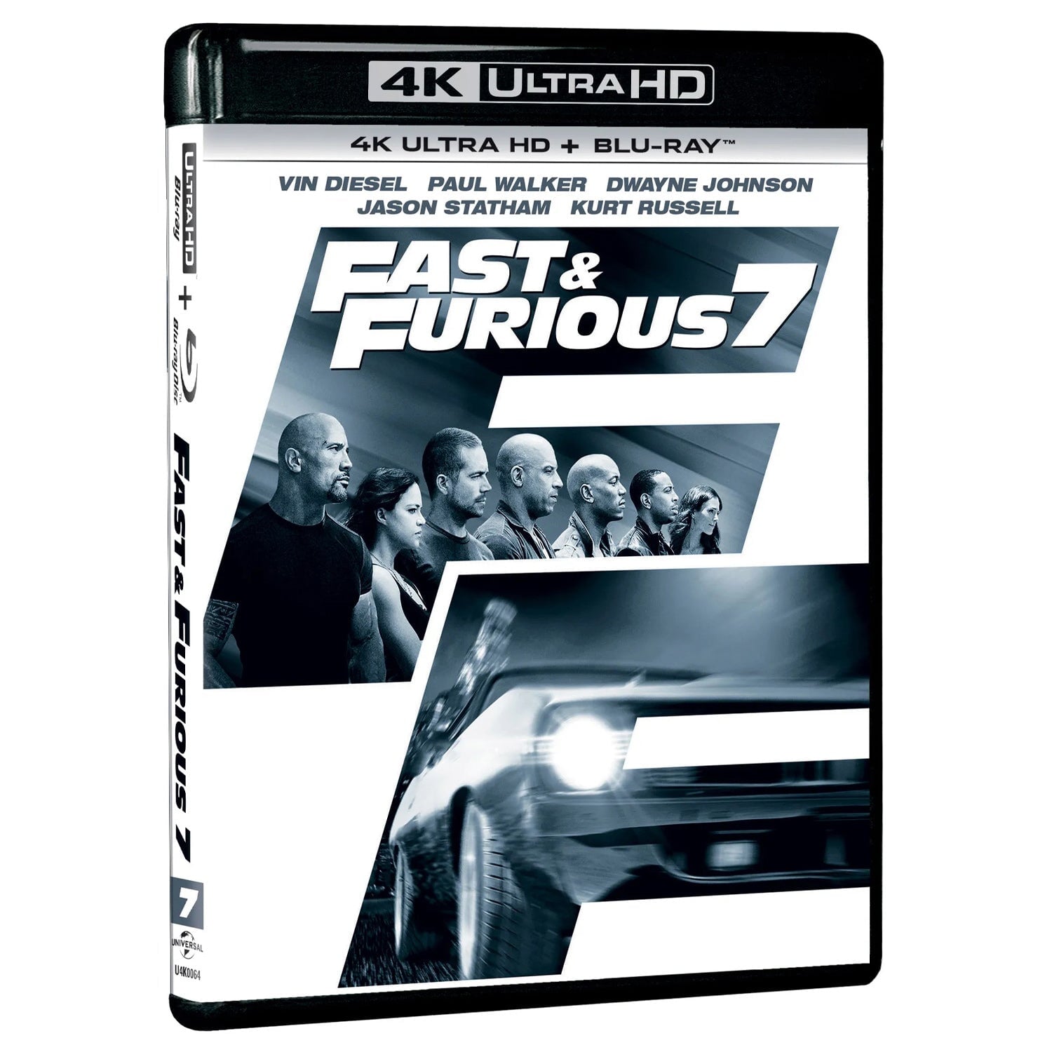Форсаж 7 (4K UHD + Blu-ray)