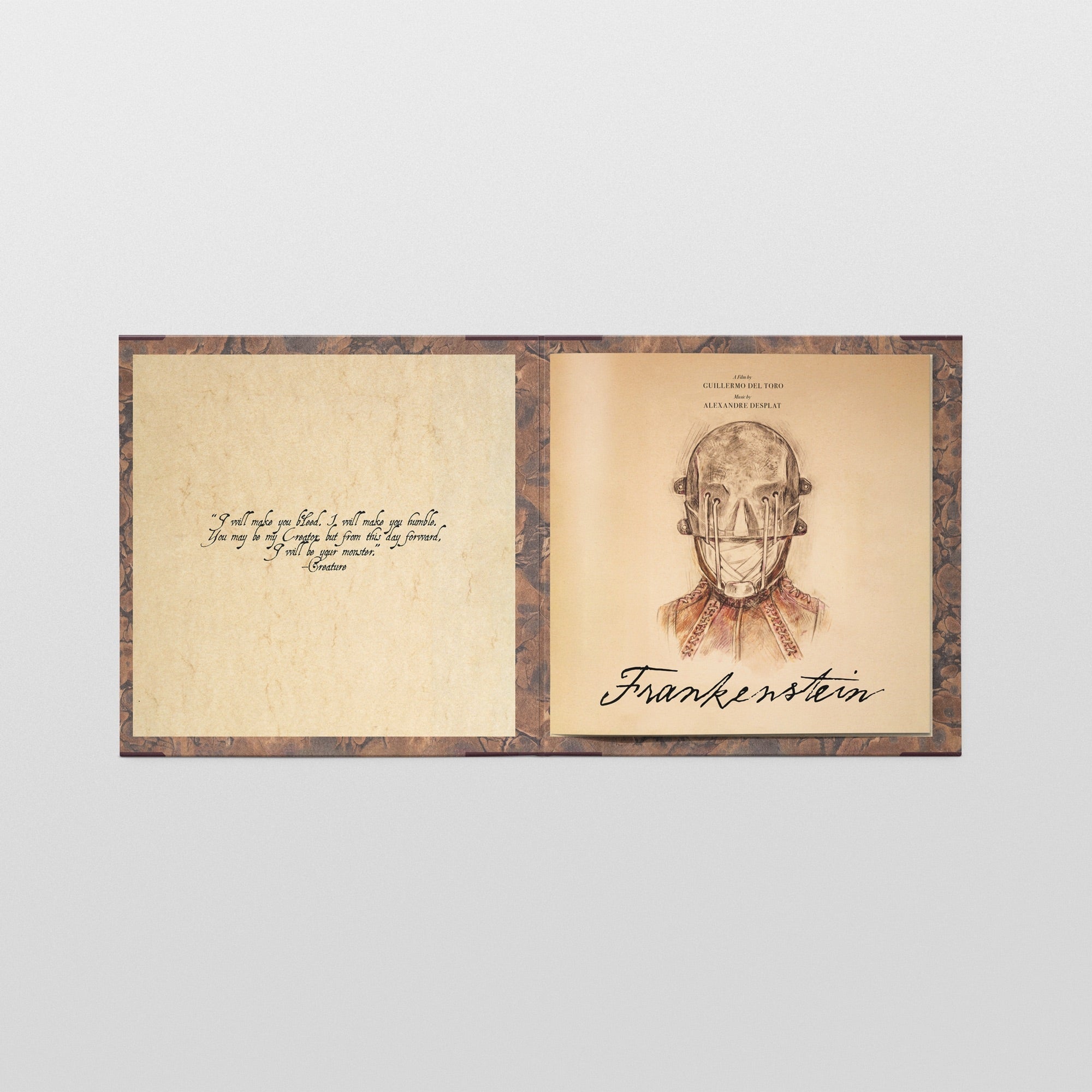 Frankenstein (Original Motion Picture Soundtrack) (Color Vinyl 2LP) Deluxe Edition With 28 page Bound Book