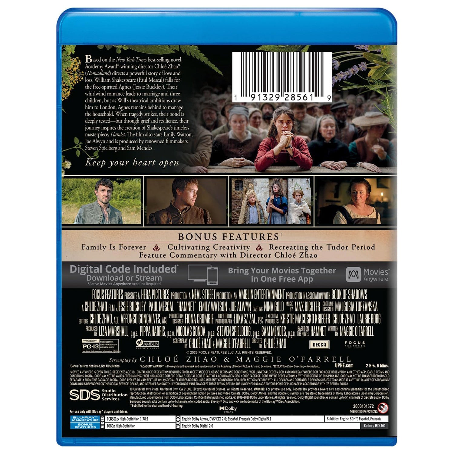 Гамнет (2025) (англ. язык) (Blu-ray)