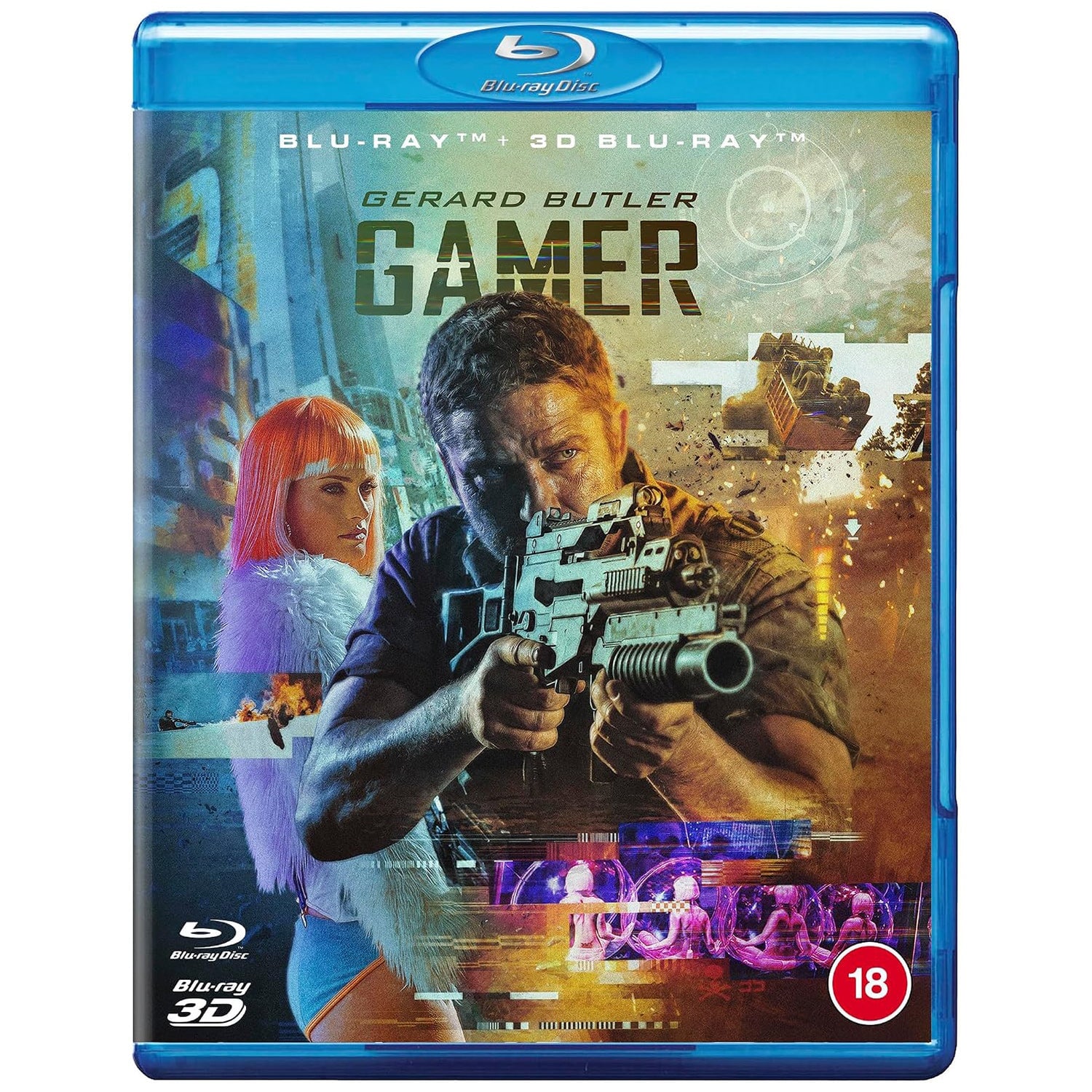 Геймер (2009) (англ. язык) (Blu-ray + 3D Blu-ray)