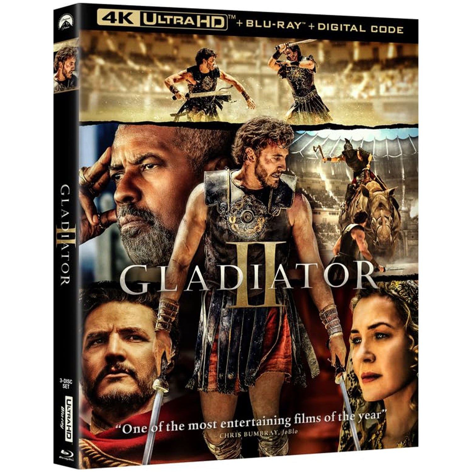 Гладиатор 2 (2024) (англ. язык) (4K UHD + 2 Blu-ray)
