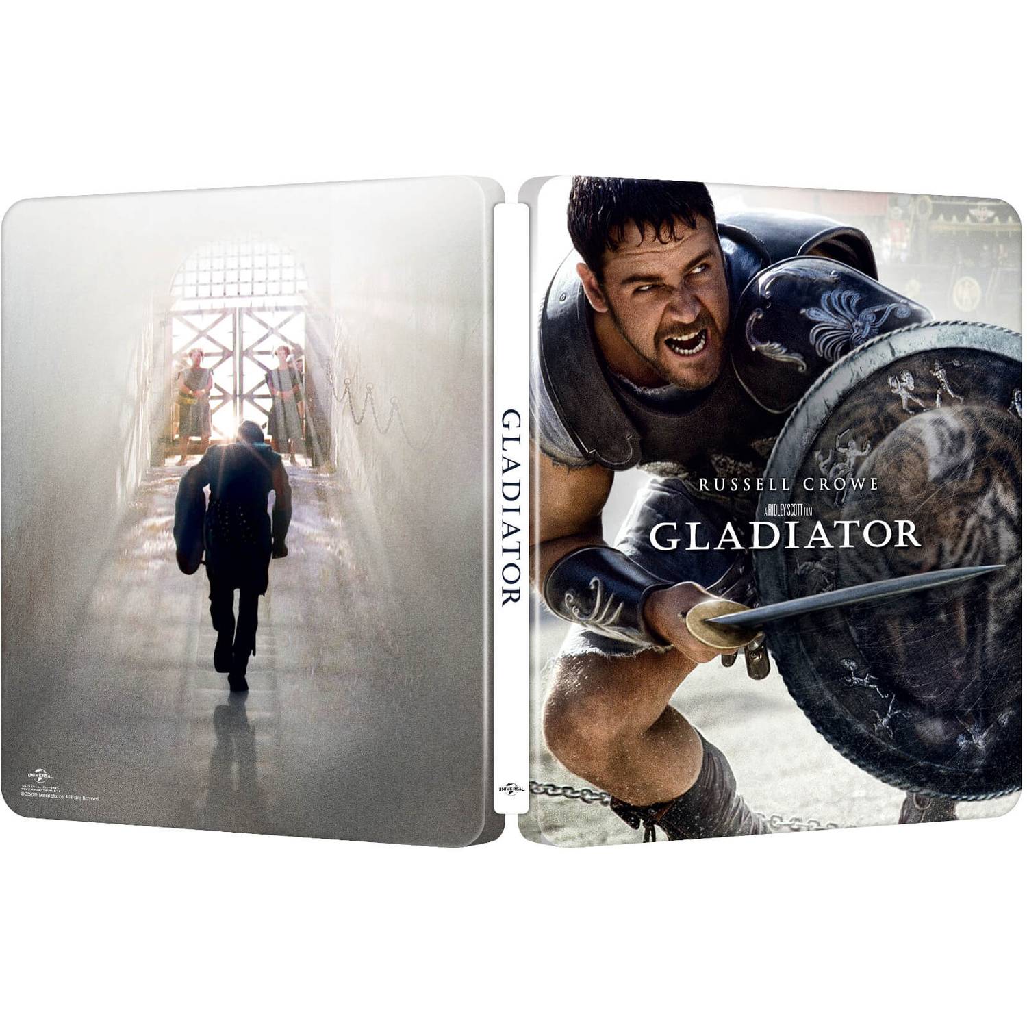 Гладиатор + Гладиатор 2 (англ. язык) (4K UHD + Blu-ray) Steelbook Exclusive Collection
