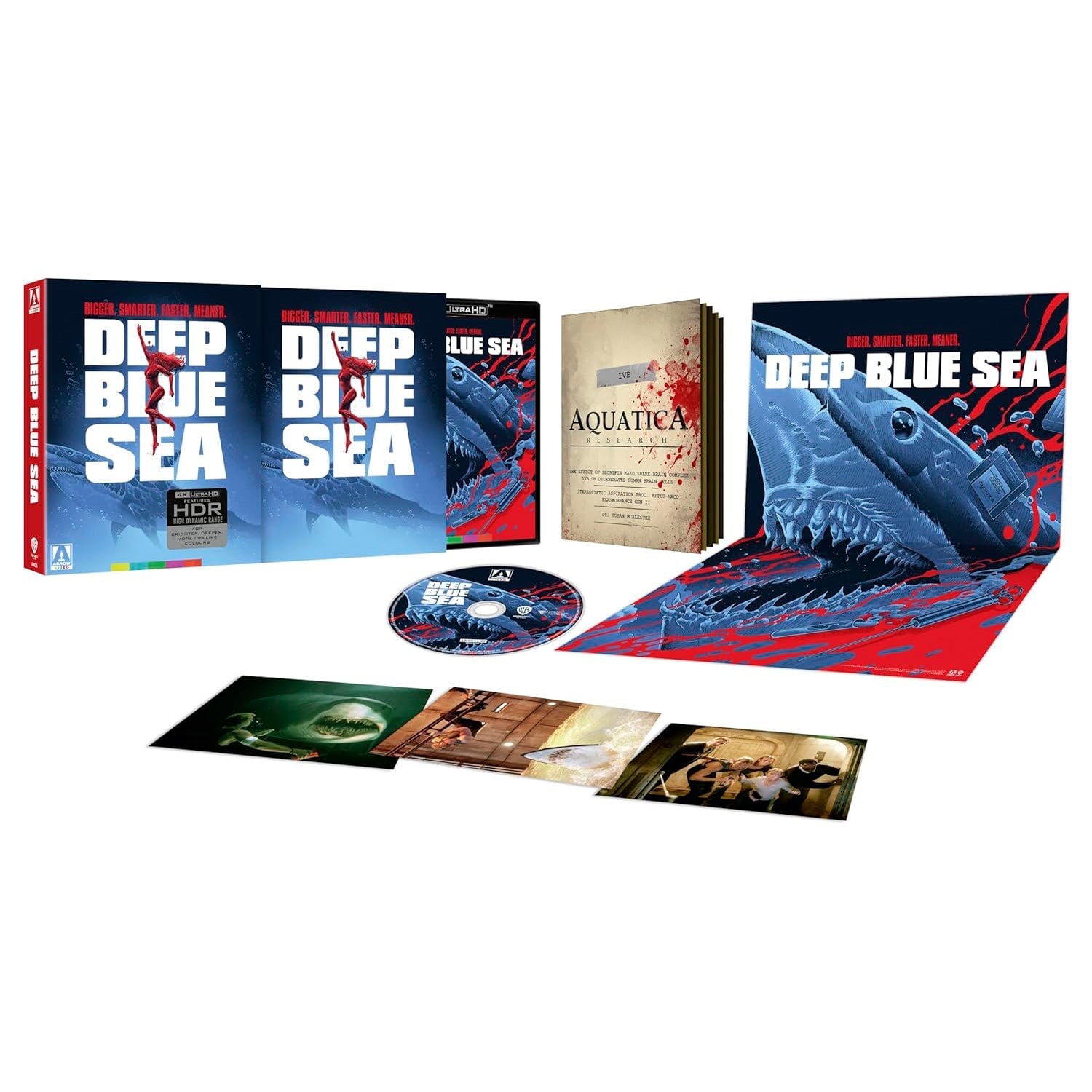 Глубокое синее море (1999) (англ. язык) (4K UHD Blu-ray) Limited Edition