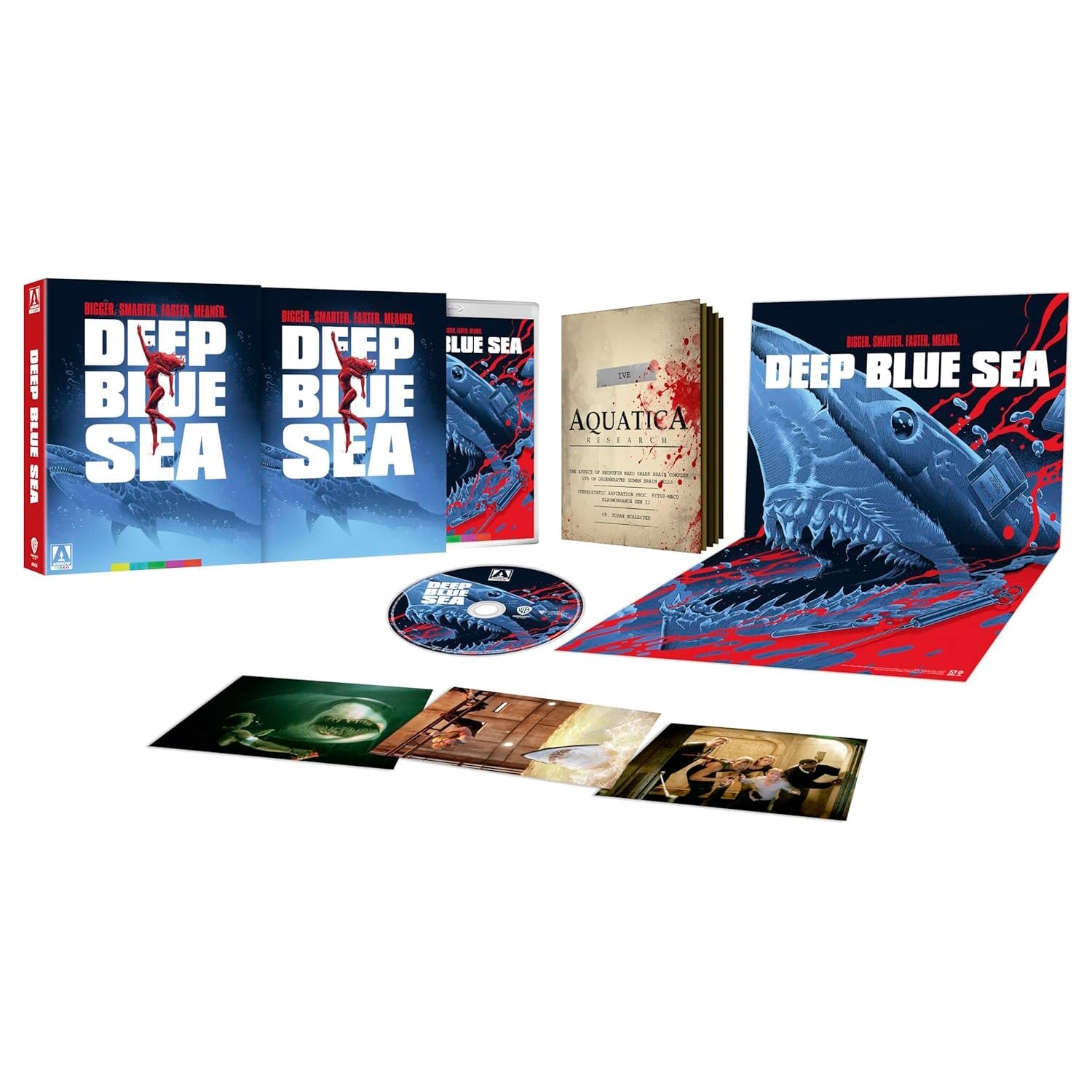 Глубокое синее море (1999) (англ. язык) (Blu-ray) Limited Edition