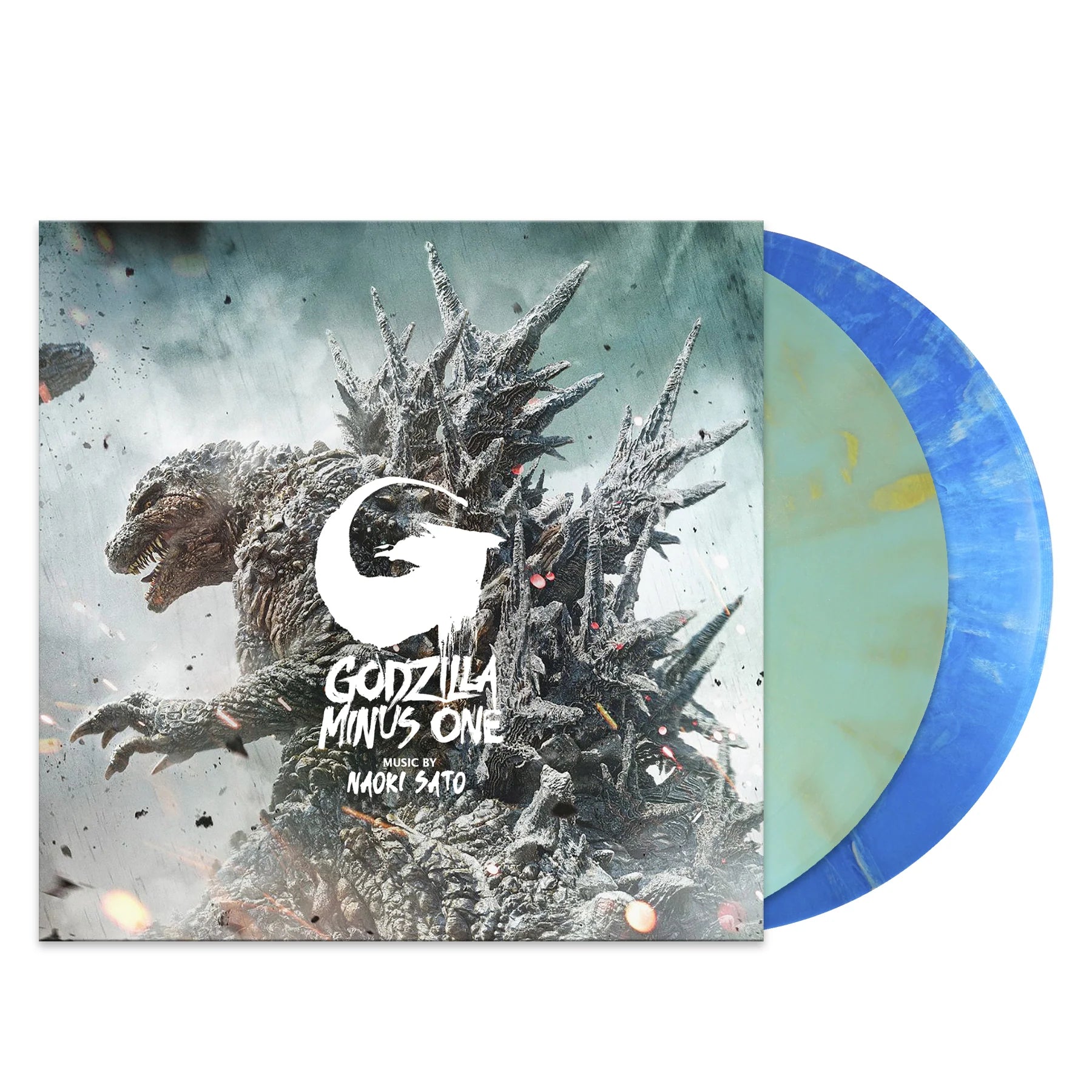 Godzilla Minus One (Original Motion Picture Score) ("Godzilla Heat Ray" Colored Vinyl 2LP)