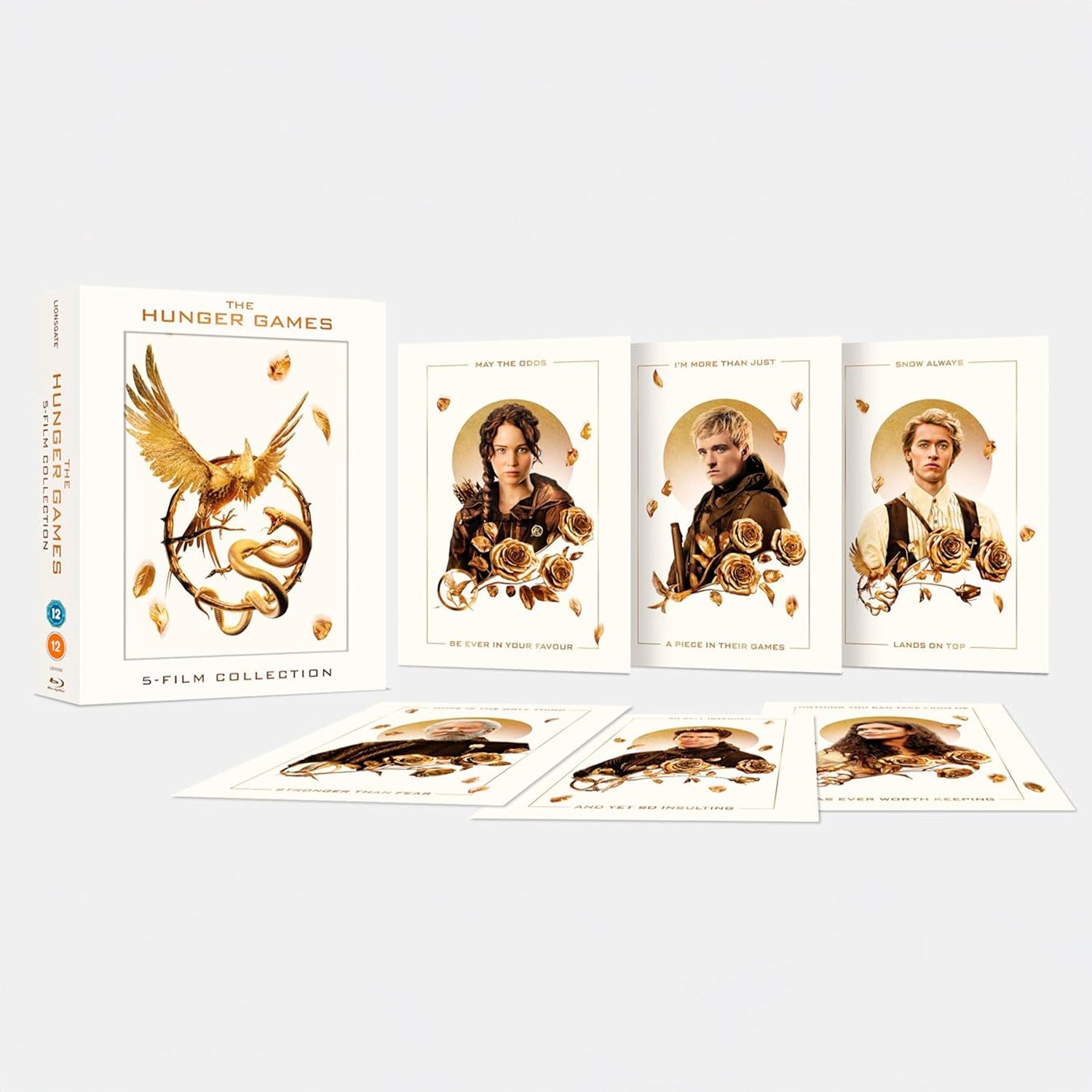 Голодные игры: Коллекция 5 фильмов (англ. язык) (5 Blu-ray)