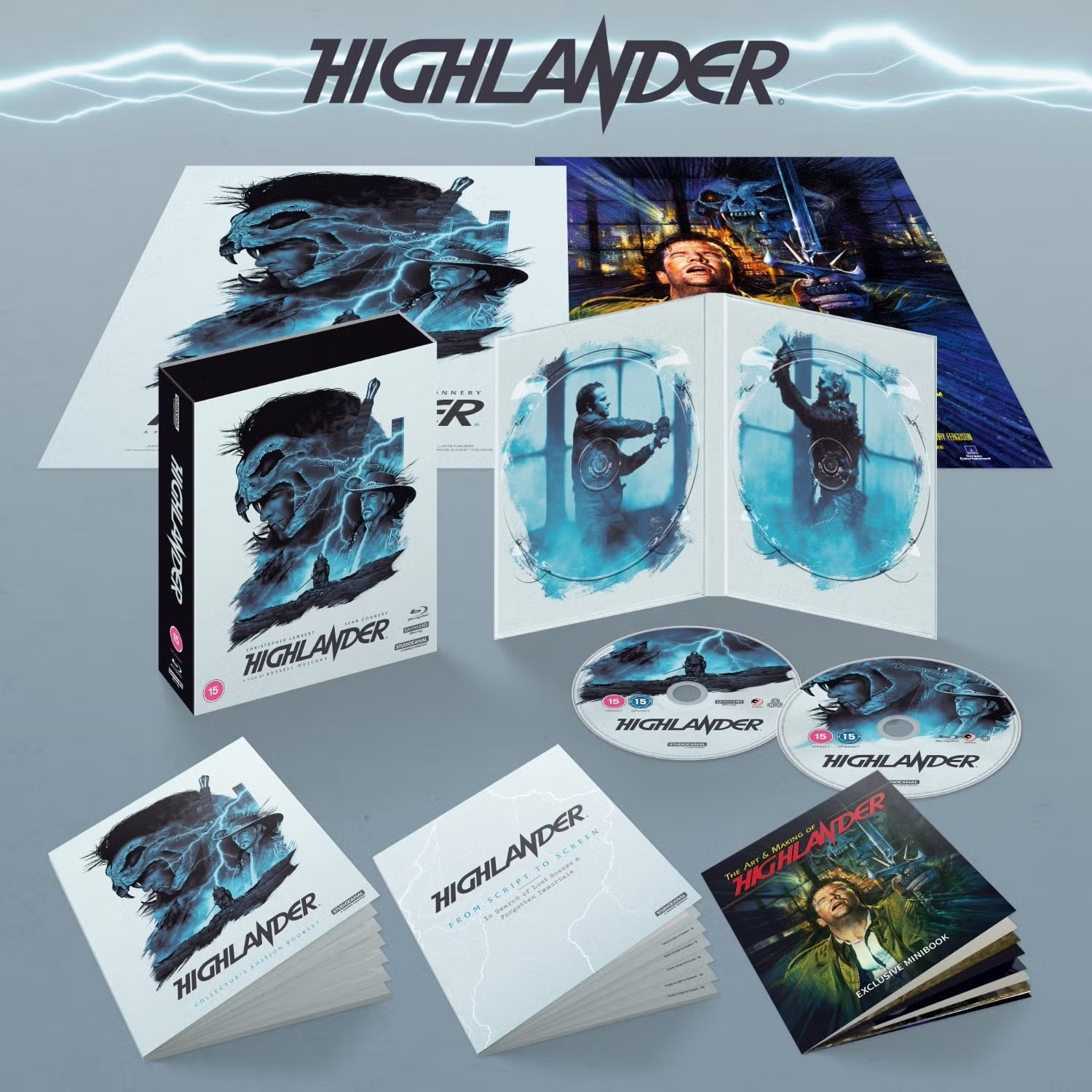 イ・ジュンギ　Blu-ray Delight : For Us Highlander (1986) (4K UHD + Blu-ray) Collector's Edition [40th