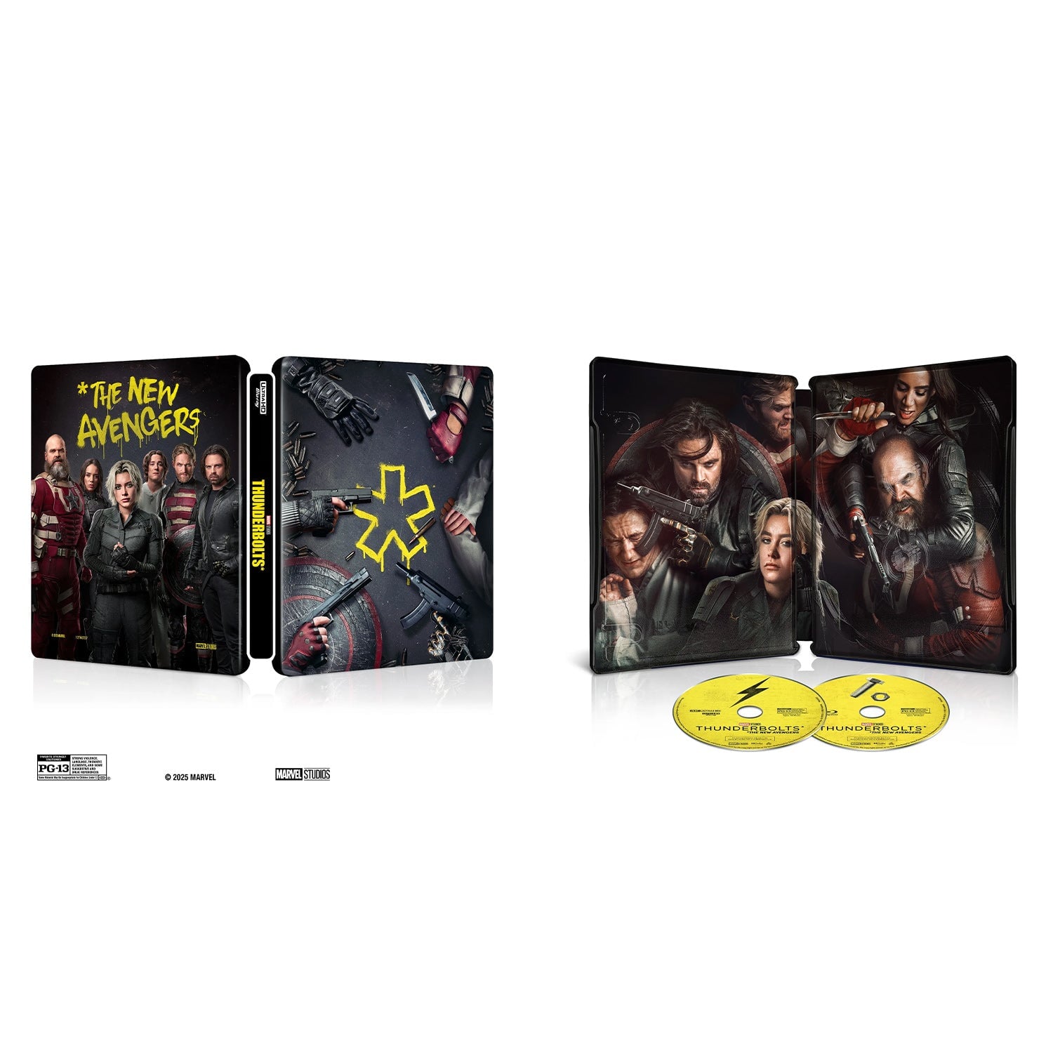Громовержцы* (2025) (англ. язык) (4K UHD + Blu-ray) Steelbook