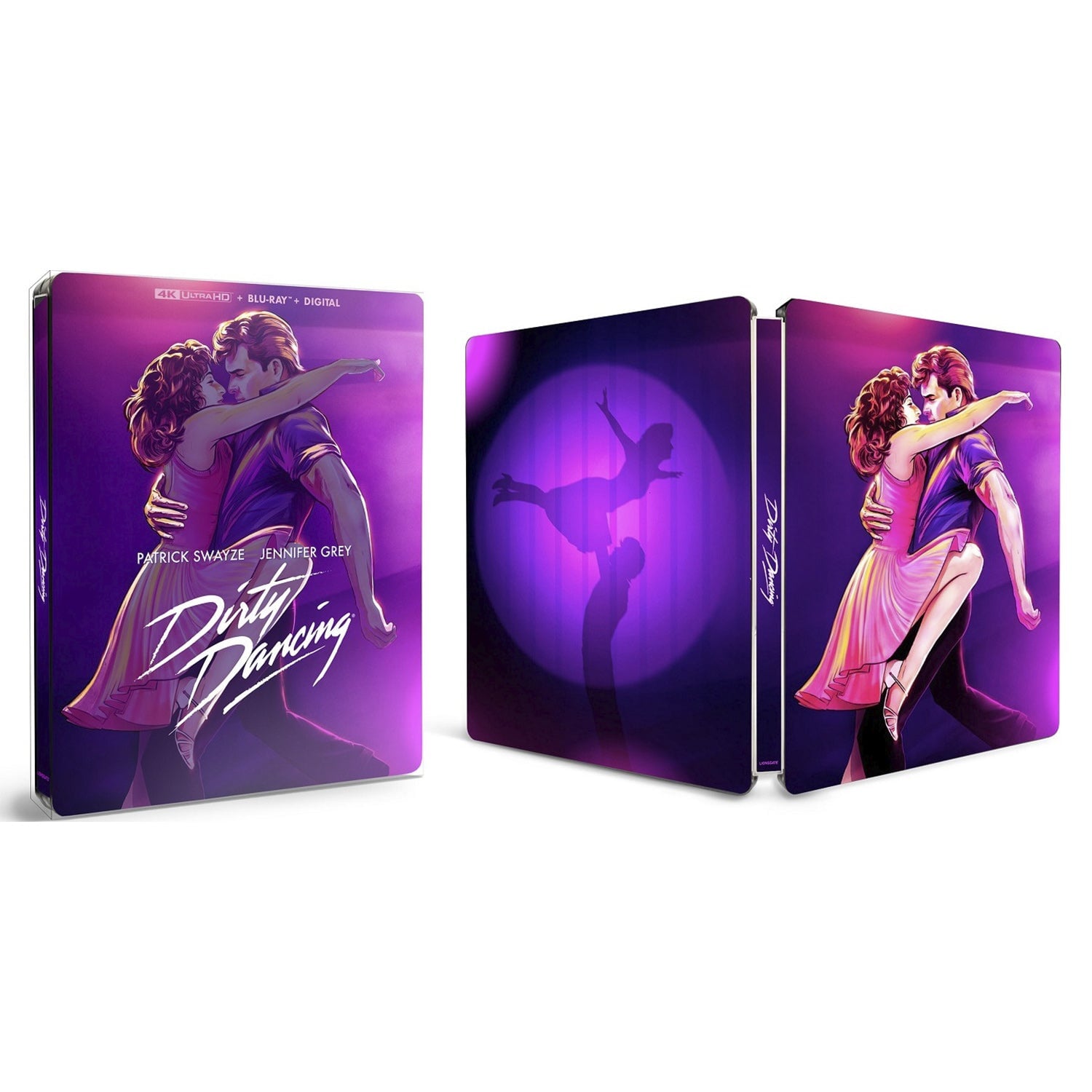 Грязные танцы (1987) (англ. язык) (4K UHD + Blu-ray) Steelbook