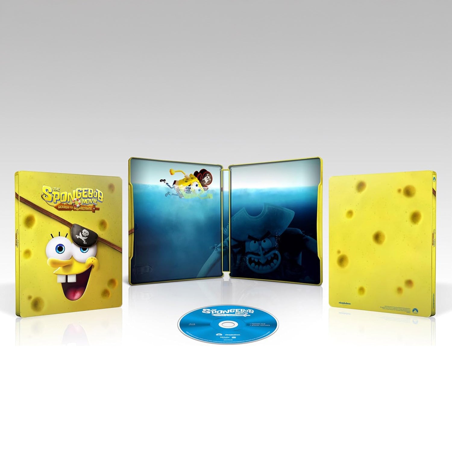 Губка Боб: В поисках квадратных штанов (2025) (англ. язык) (Blu-ray) Steelbook