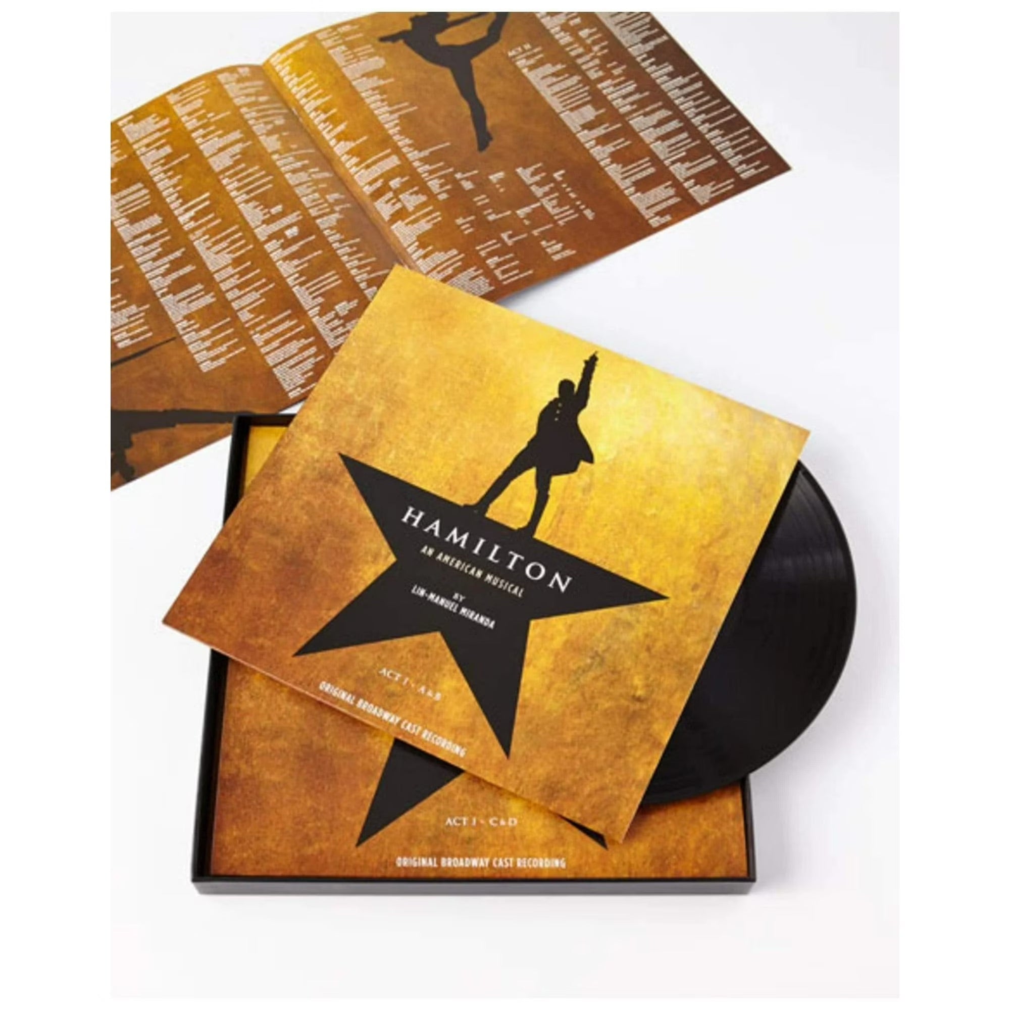 Hamilton: Original Broadway Cast Recording (Vinyl 4LP) Boxset