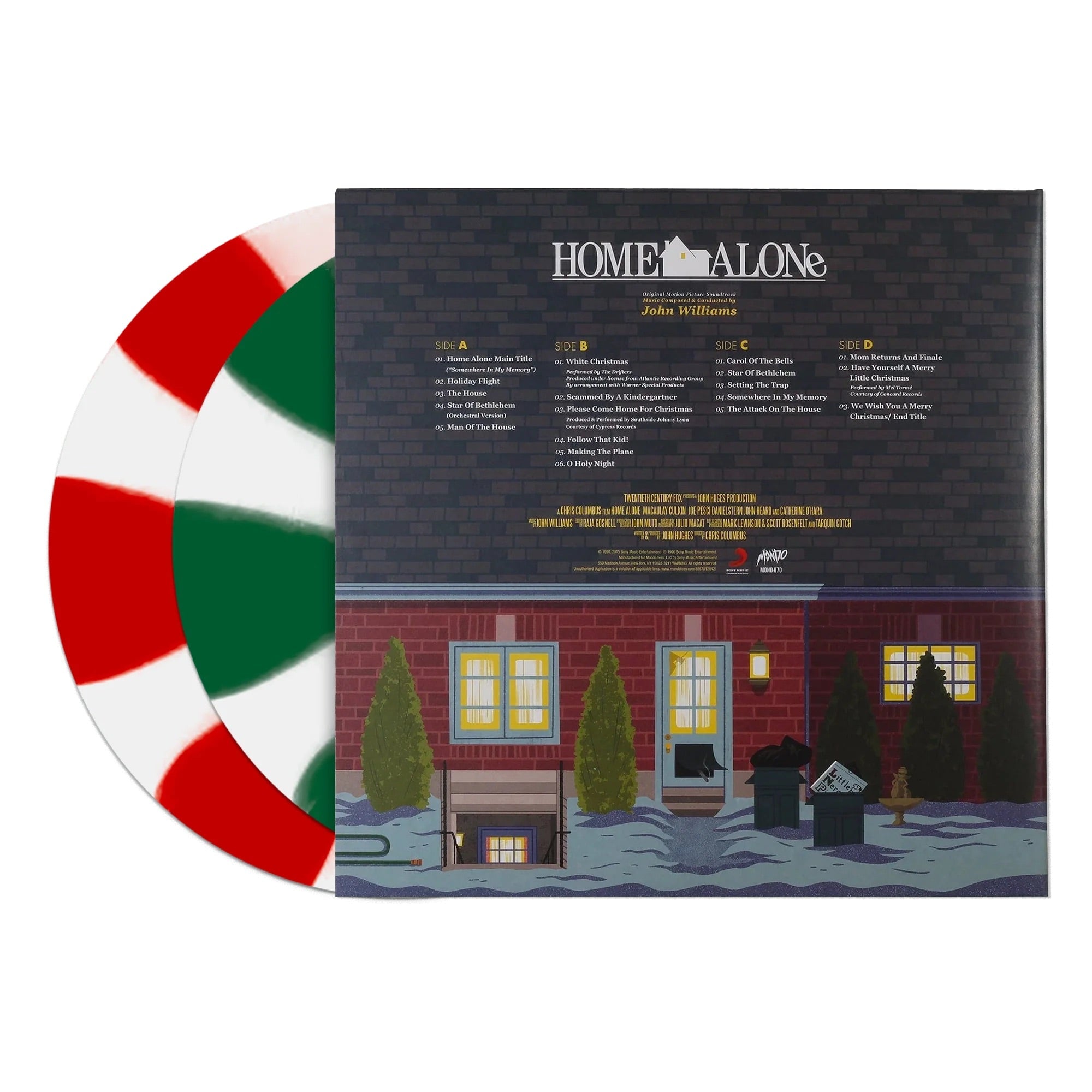 Home Alone (Original Motion Picture Soundtrack) (Christmas Cornetto Vinyl 2LP)