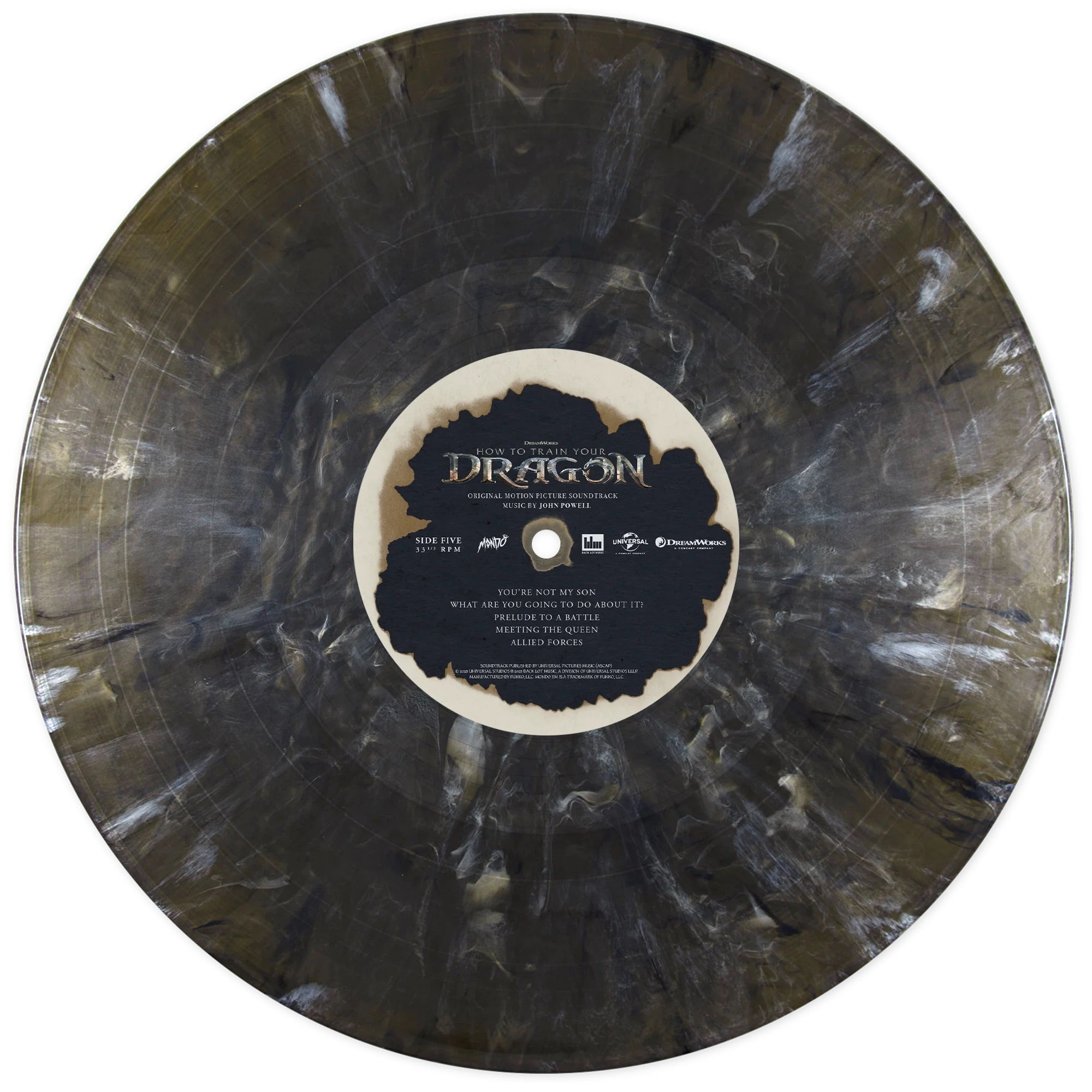 How To Train Your Dragon (2025) (Original Motion Picture Soundtrack) (Night Fury Colored Vinyl 3LP)