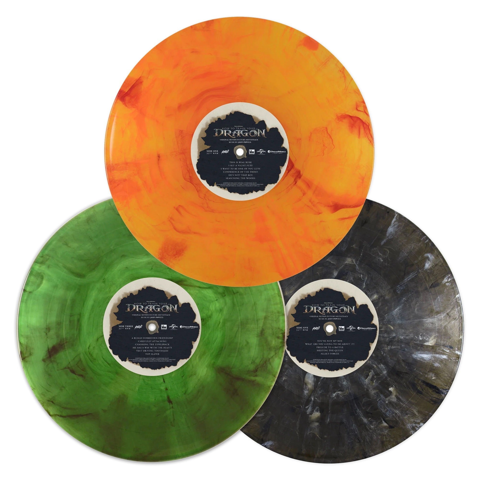 How To Train Your Dragon (2025) (Original Motion Picture Soundtrack) (Night Fury Colored Vinyl 3LP)