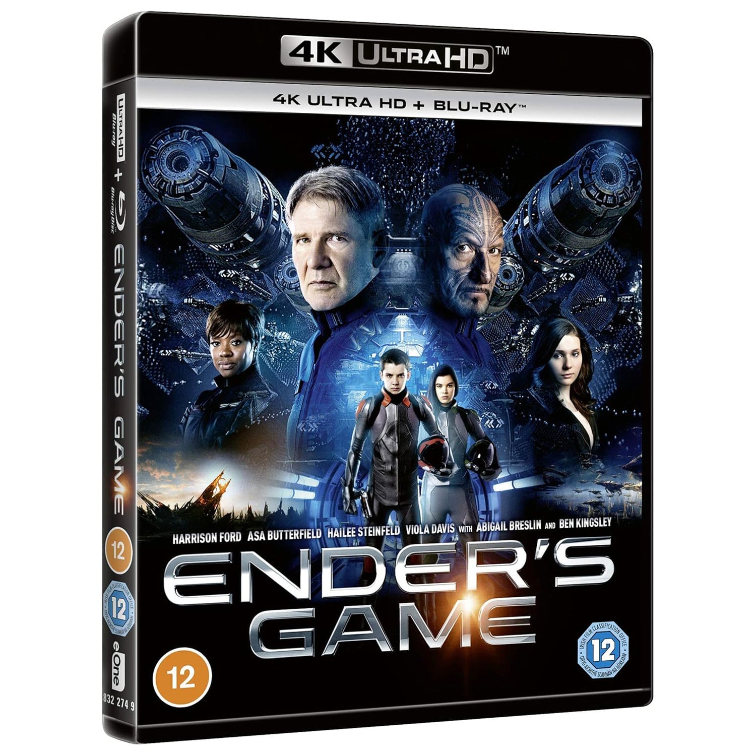 Игра Эндера (2013) (англ. язык) (4K UHD + Blu-ray)