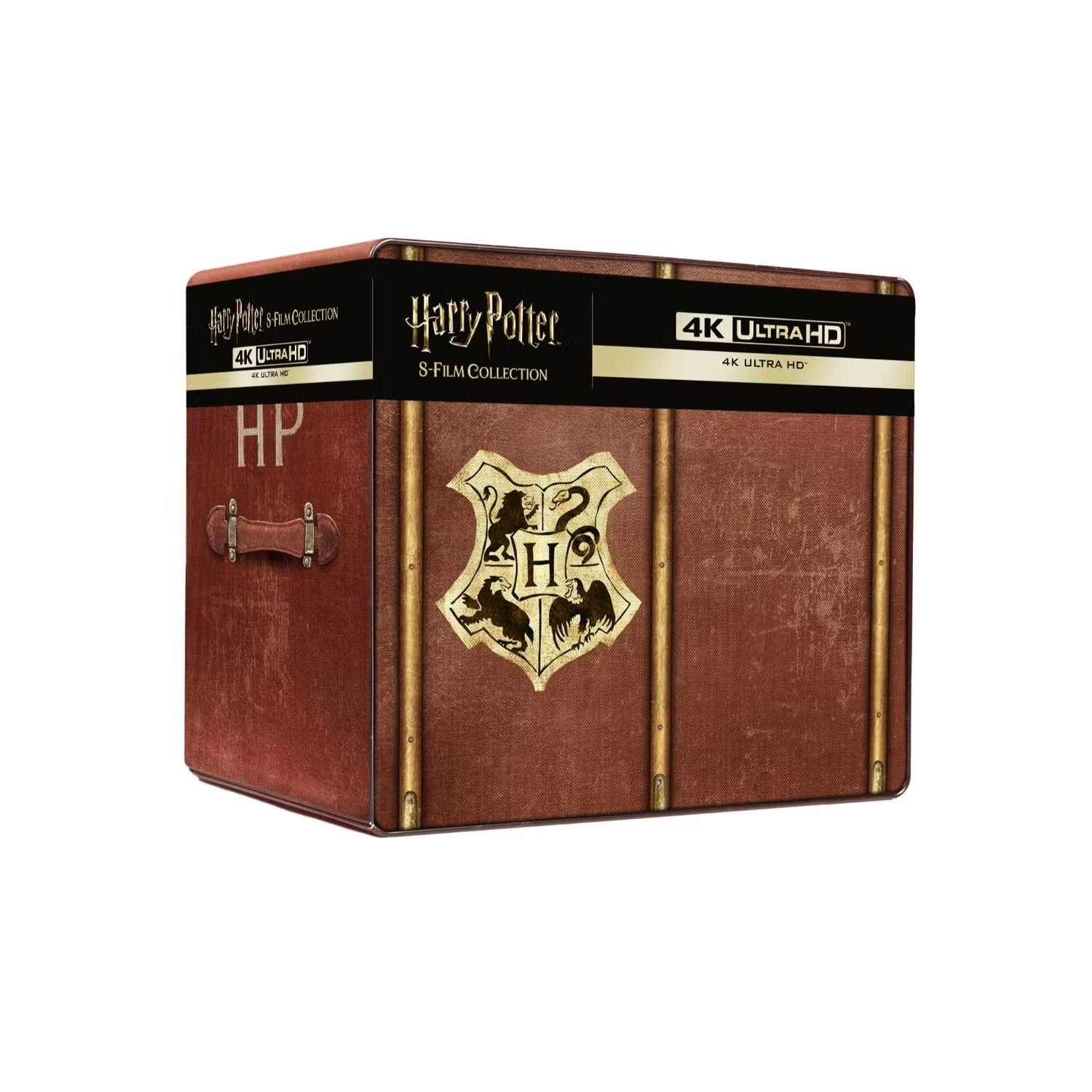Harry Potter: 8-Film Collection (8 x 4K UHD + 8 x Bonus Blu-ray) 25th Anniversary Steelbook Library Case Collection