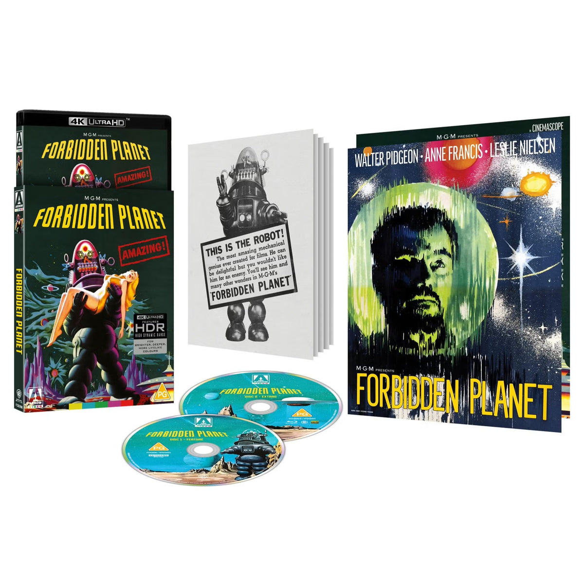 Заборонена планета (1956) (англ. мова) (4K UHD + Blu-ray) Limited Edition