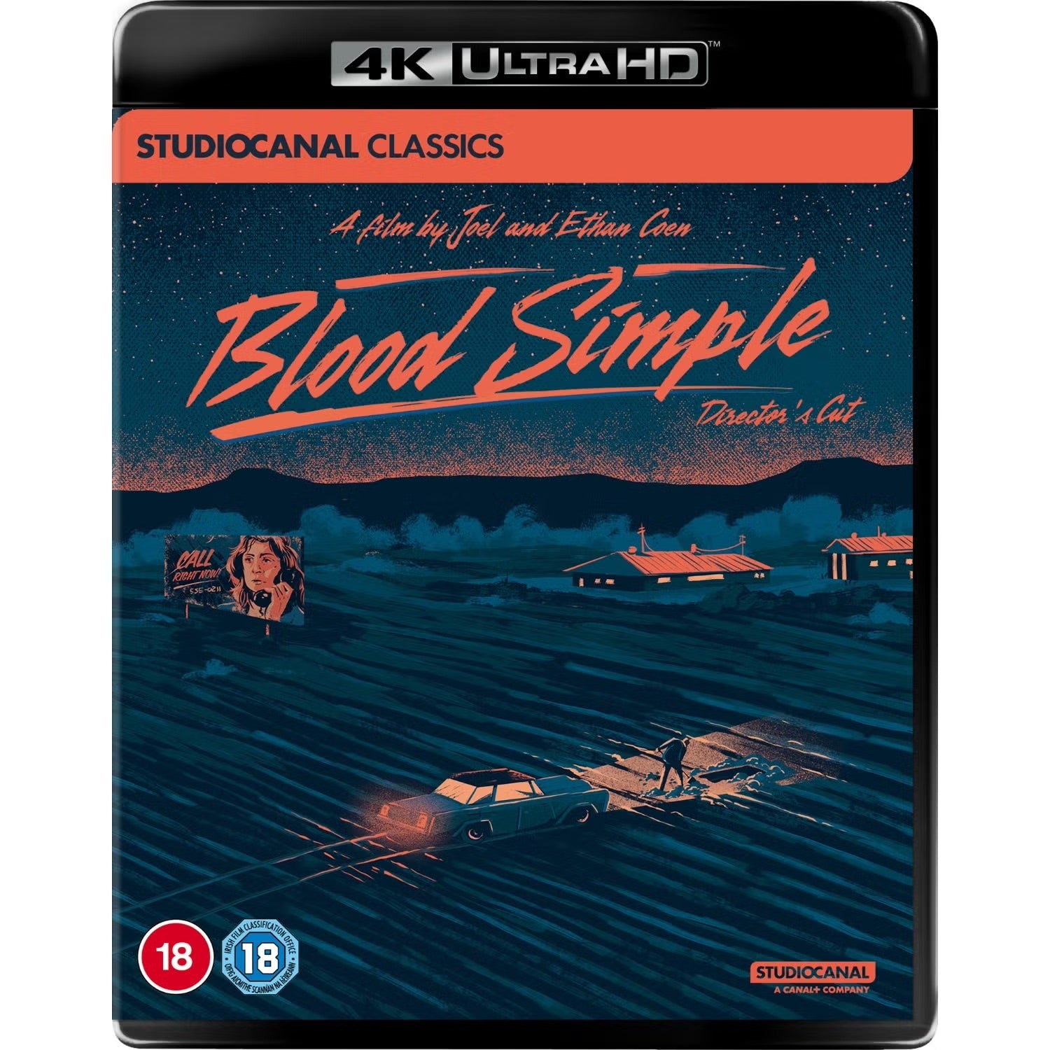 Просто кровь (1984) (англ. язык) (4K UHD Blu-ray)