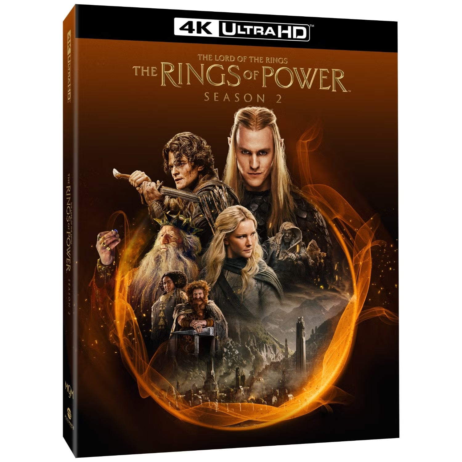 Властелин колец: Кольца власти. Сезон 2 (англ. язык) (4K UHD Blu-ray)