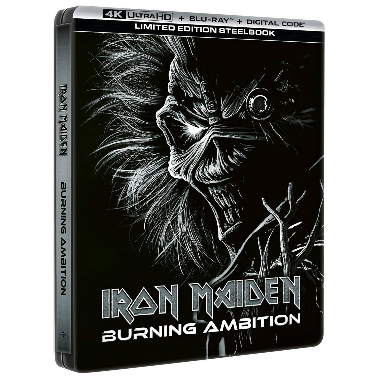 Iron Maiden: Burning Ambition (2026) (англ. язык) (4K UHD + Blu-ray) Steelbook