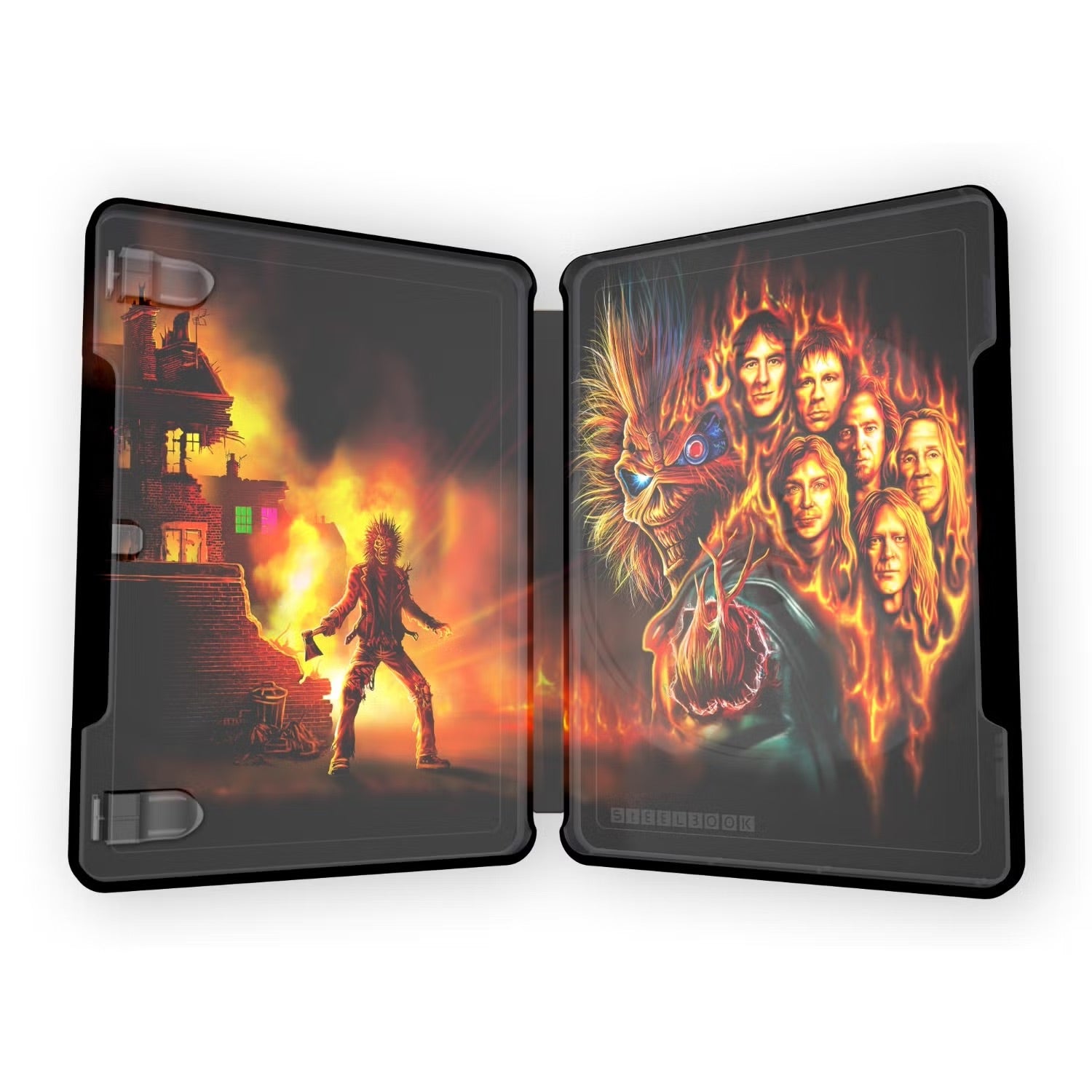 Iron Maiden: Burning Ambition (2026) (англ. язык) (4K UHD + Blu-ray) Steelbook