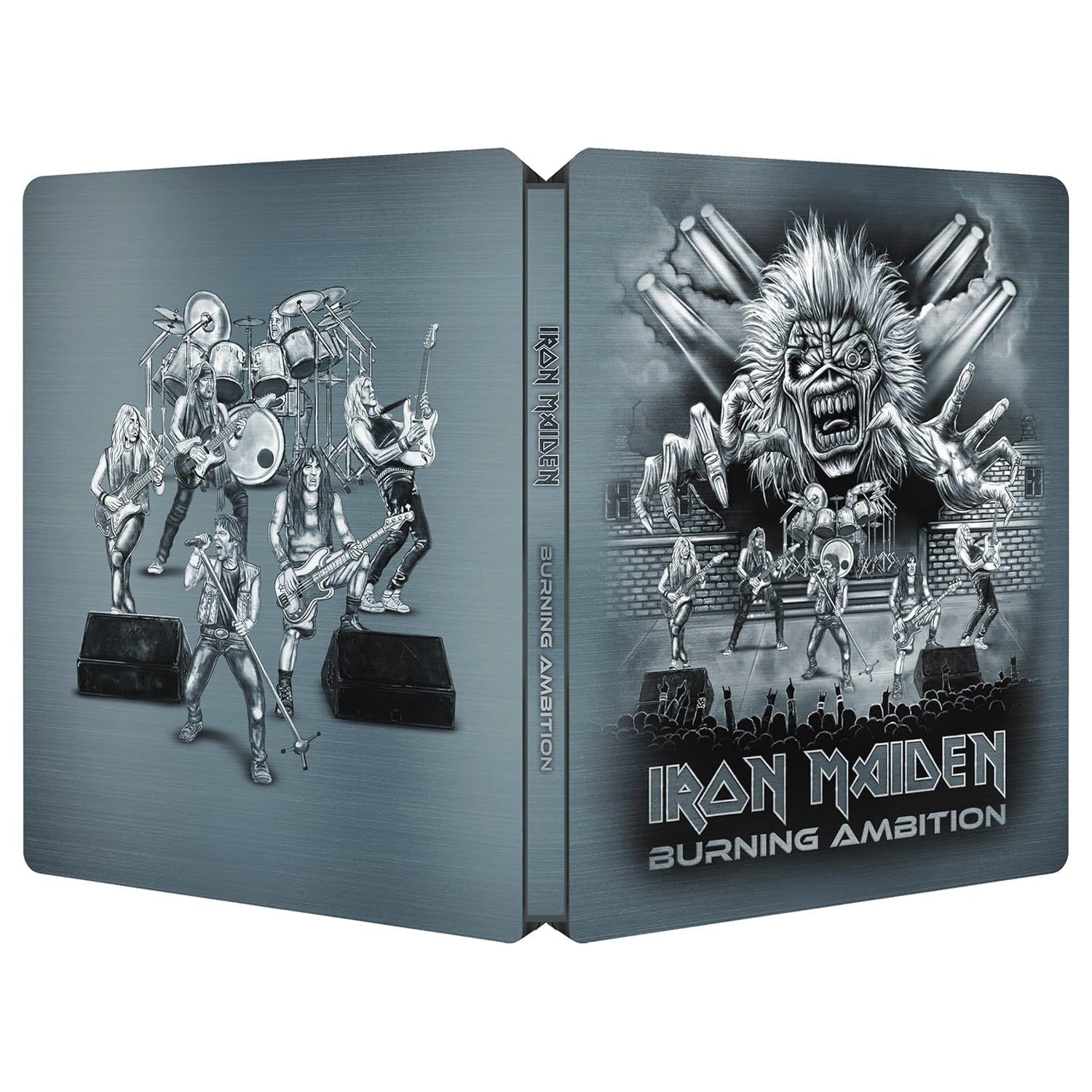 Iron Maiden: Burning Ambition (2026) (англ. язык) (4K UHD + Blu-ray) Steelbook