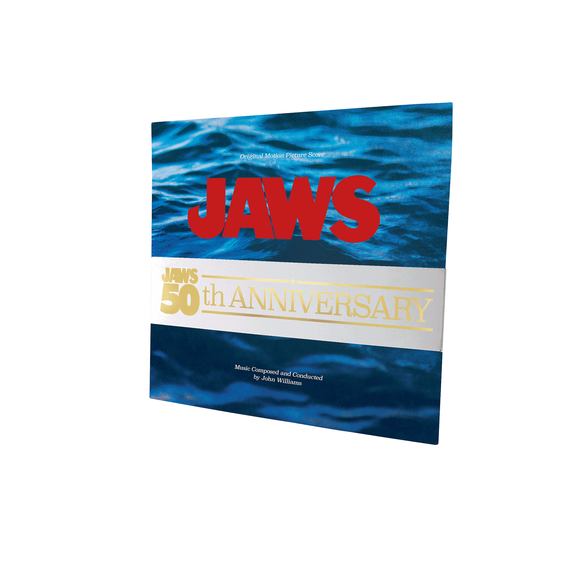 Jaws - 50th Anniversary Edition (Original Motion Picture Score) (Black Vinyl 2LP)