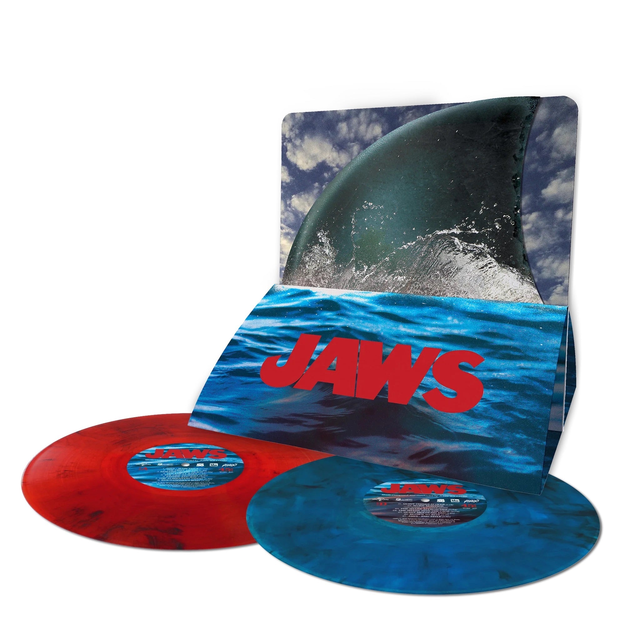 Jaws - 50th Anniversary Edition (Original Motion Picture Score) (Exclusive Blood & Water Vinyl 2LP)
