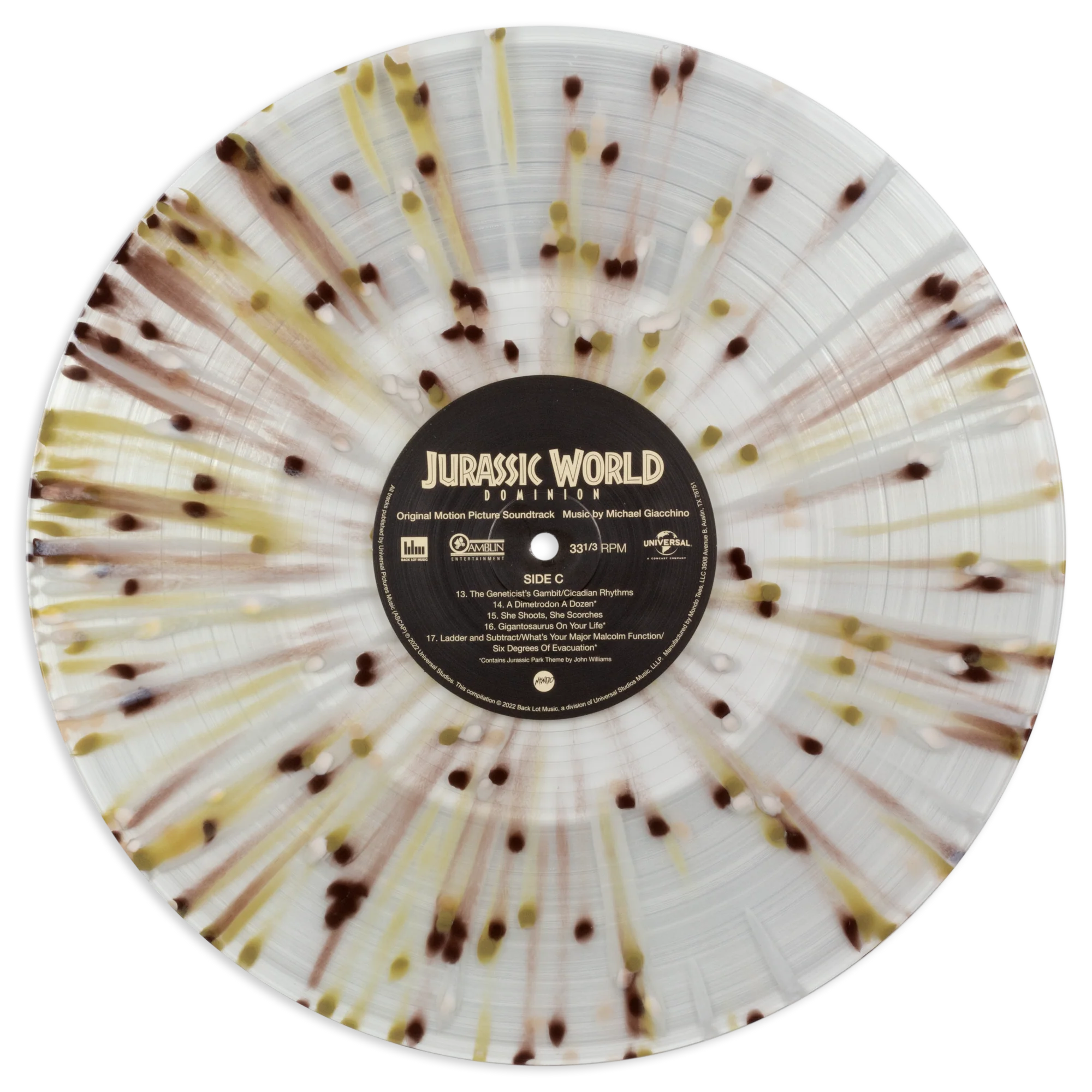 Jurassic World Dominion (Original Motion Picture Soundtrack) (Exclusive Color Vinyl 2 LP)