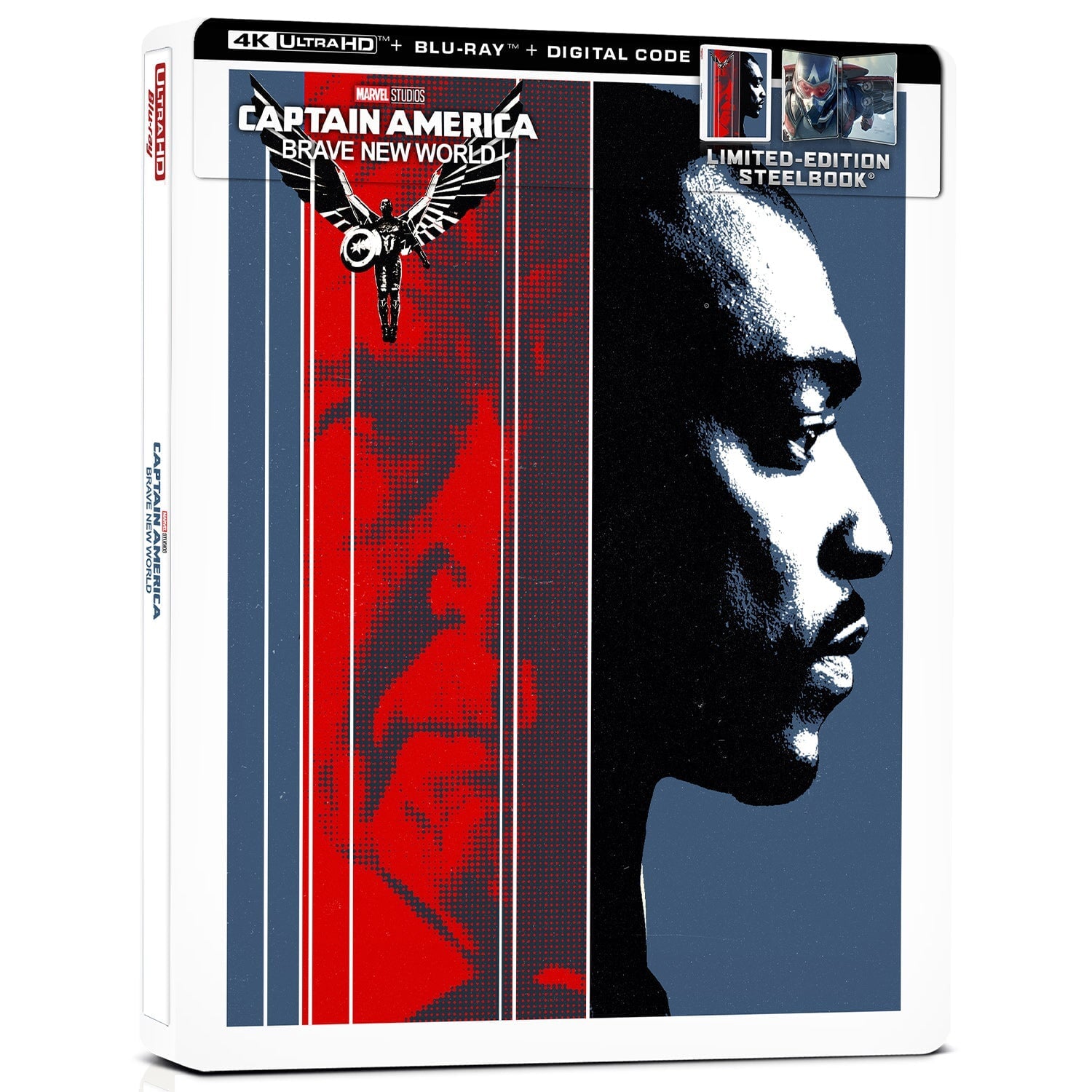 Капитан Америка: Новый мир (2025) (англ. язык) (4K UHD + Blu-ray) Steelbook