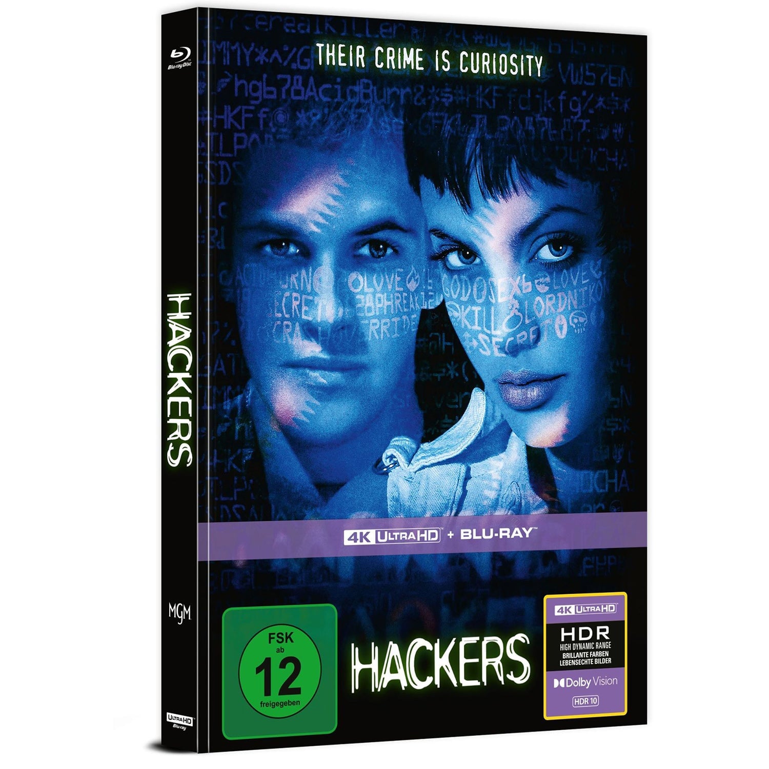 Хакеры (1995) (англ. язык) (4K UHD + Blu-ray) Limited Edition Mediabook