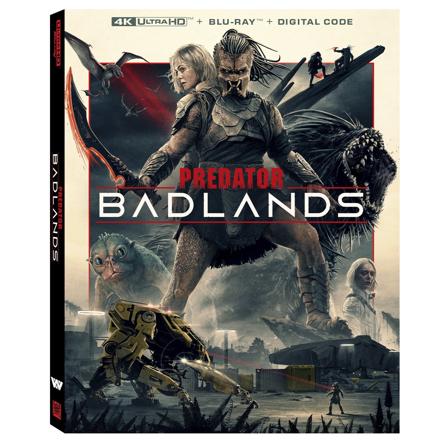 Хищник: Планета смерти (2025) (англ. язык) (4K UHD + Blu-ray)