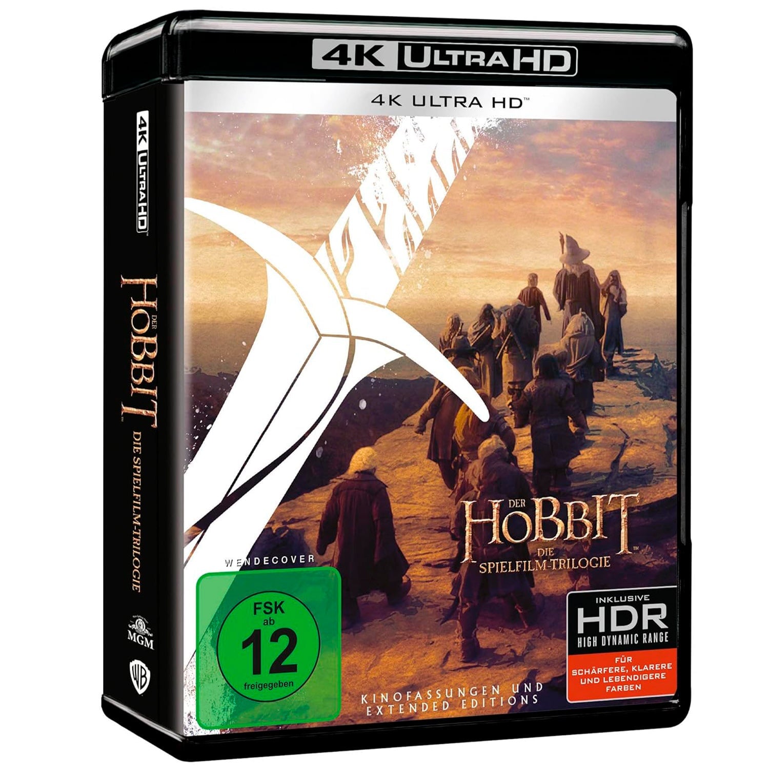 The Hobbit: Trilogy [Extended Theatrical Editions] (4K UHD Blu-ray)