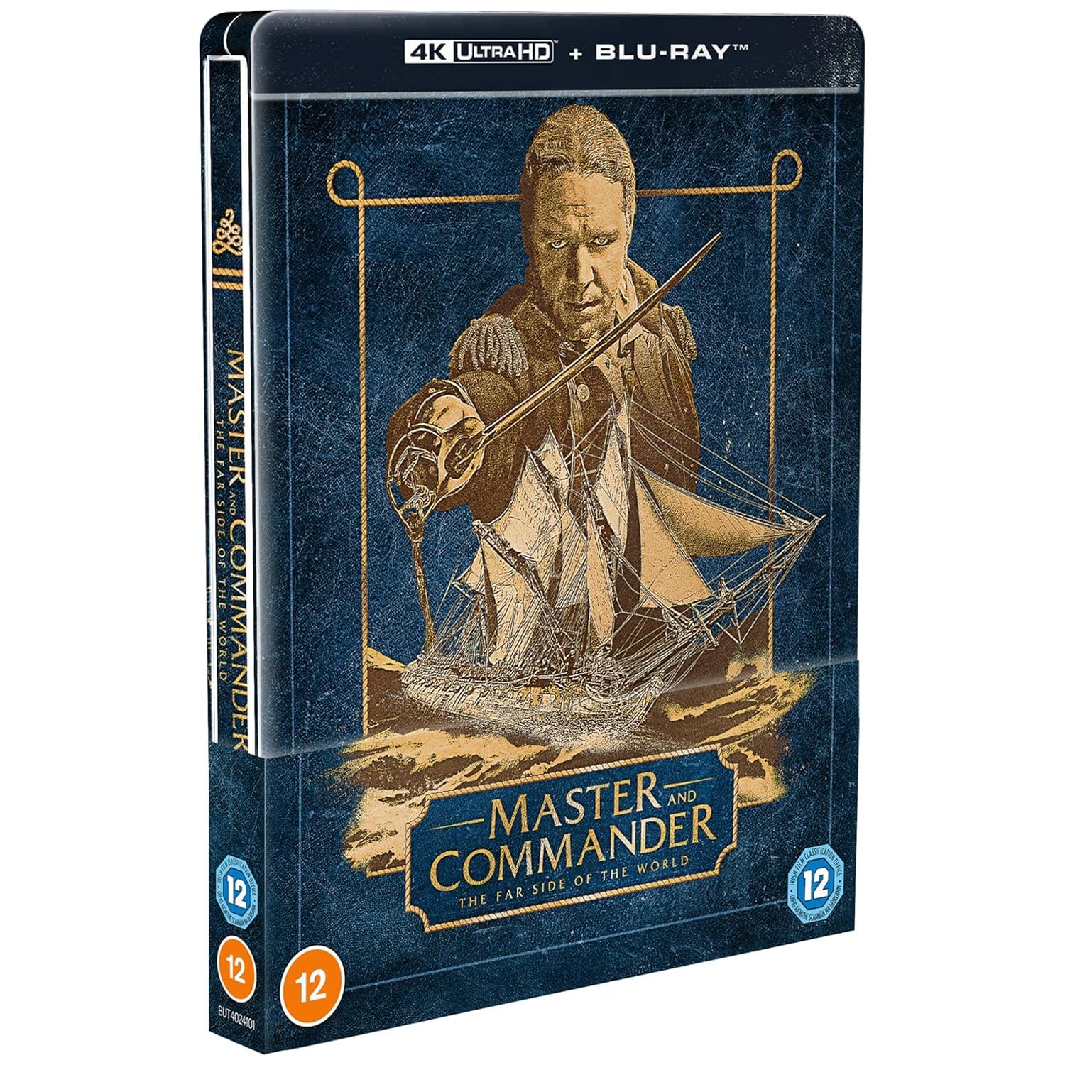 Хозяин морей: На краю земли (2003) (англ. язык) (4K UHD + Blu-ray) Steelbook
