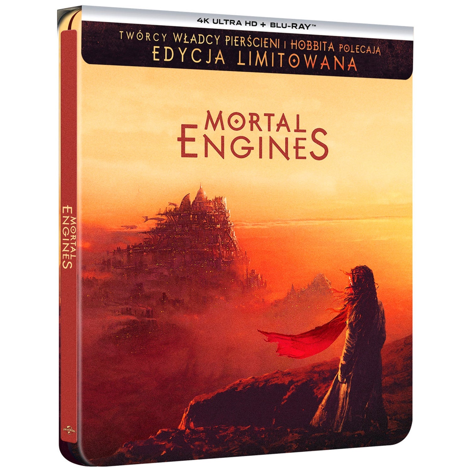 Хроники хищных городов (2018) (4K UHD + Blu-ray) Steelbook