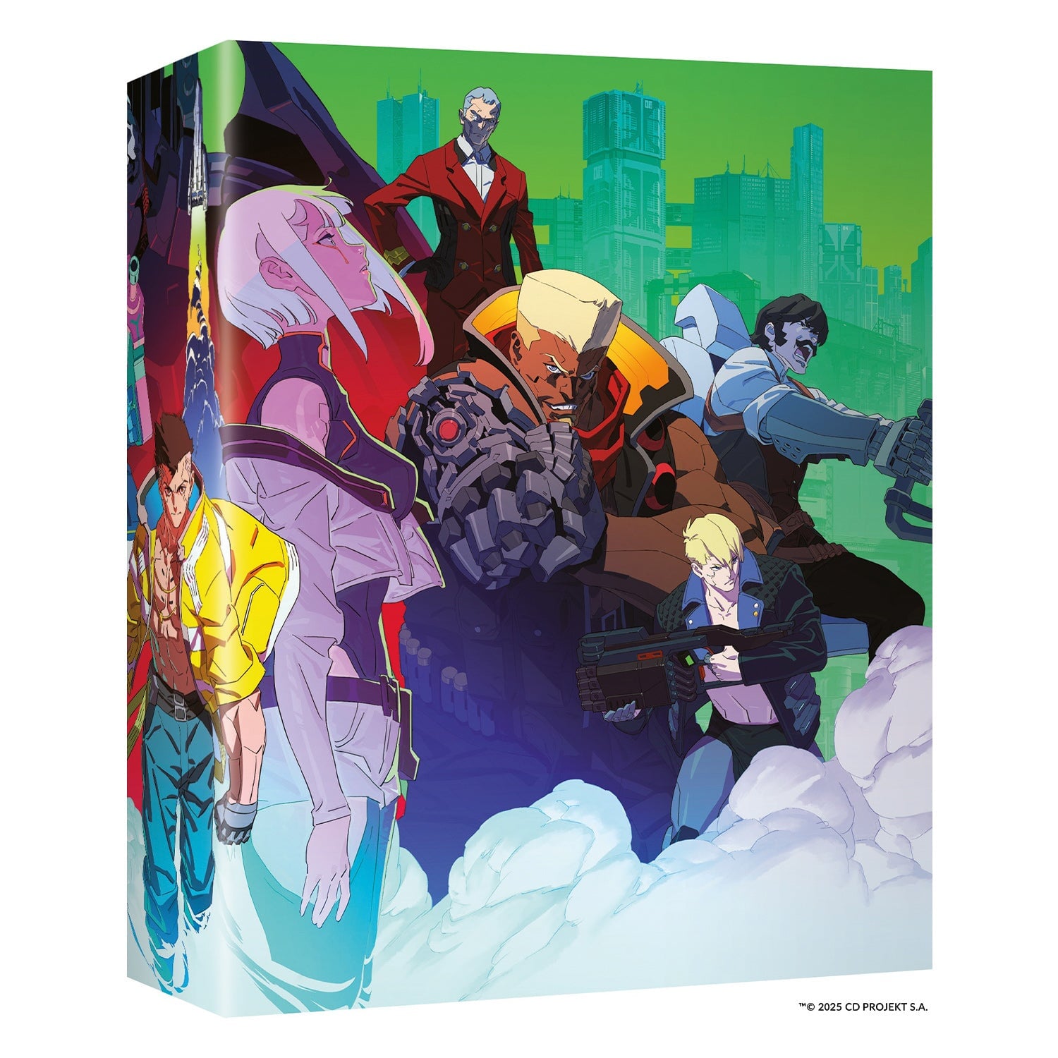 Киберпанк: Бегущие по краю (Сезон 1, 2022) (англ. язык) (2 Blu-ray + 2 Book + Gifts) DigiPack Limited Edition