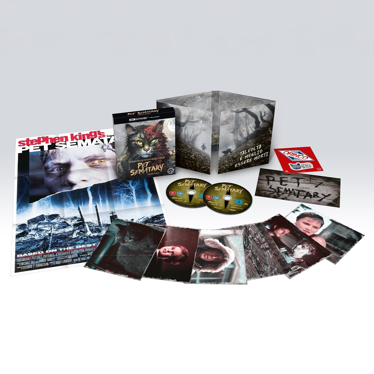 Кладбище домашних животных (1989) (4K UHD + Blu-ray) Limited Collector's Edition