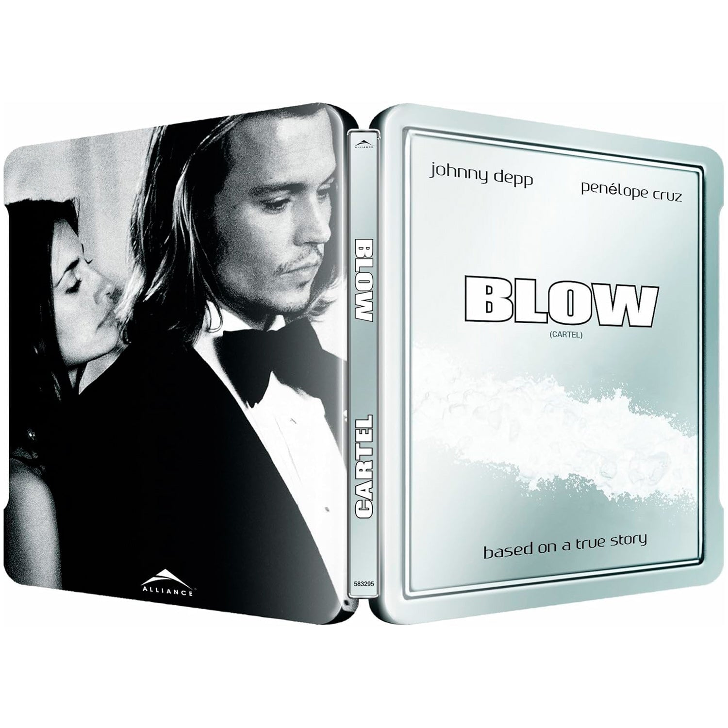 Кокаин (2001) (англ. язык) (Blu-ray + DVD) Steelbook