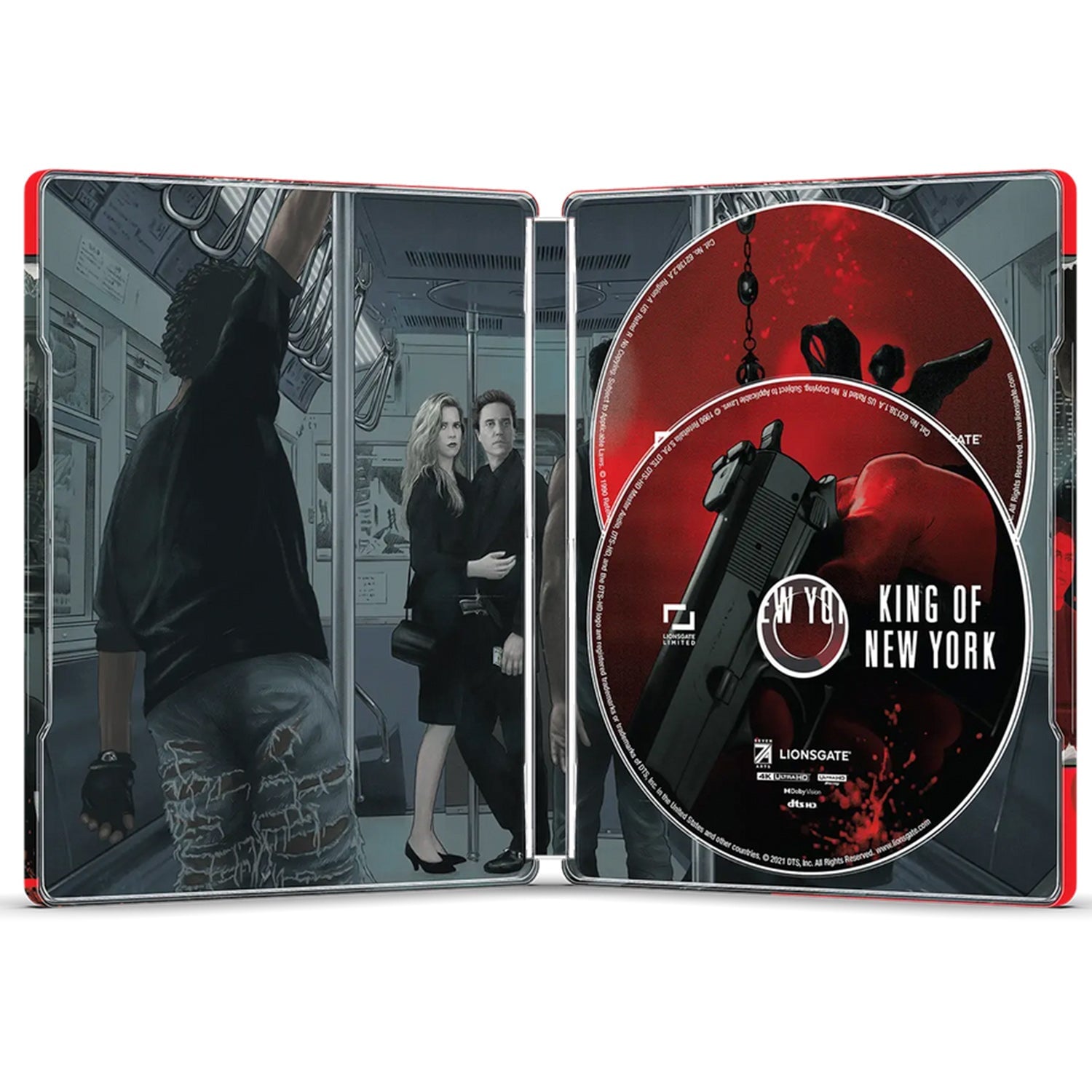 Король Нью-Йорка (1990) (англ. язык) (4K UHD + Blu-ray) Steelbook