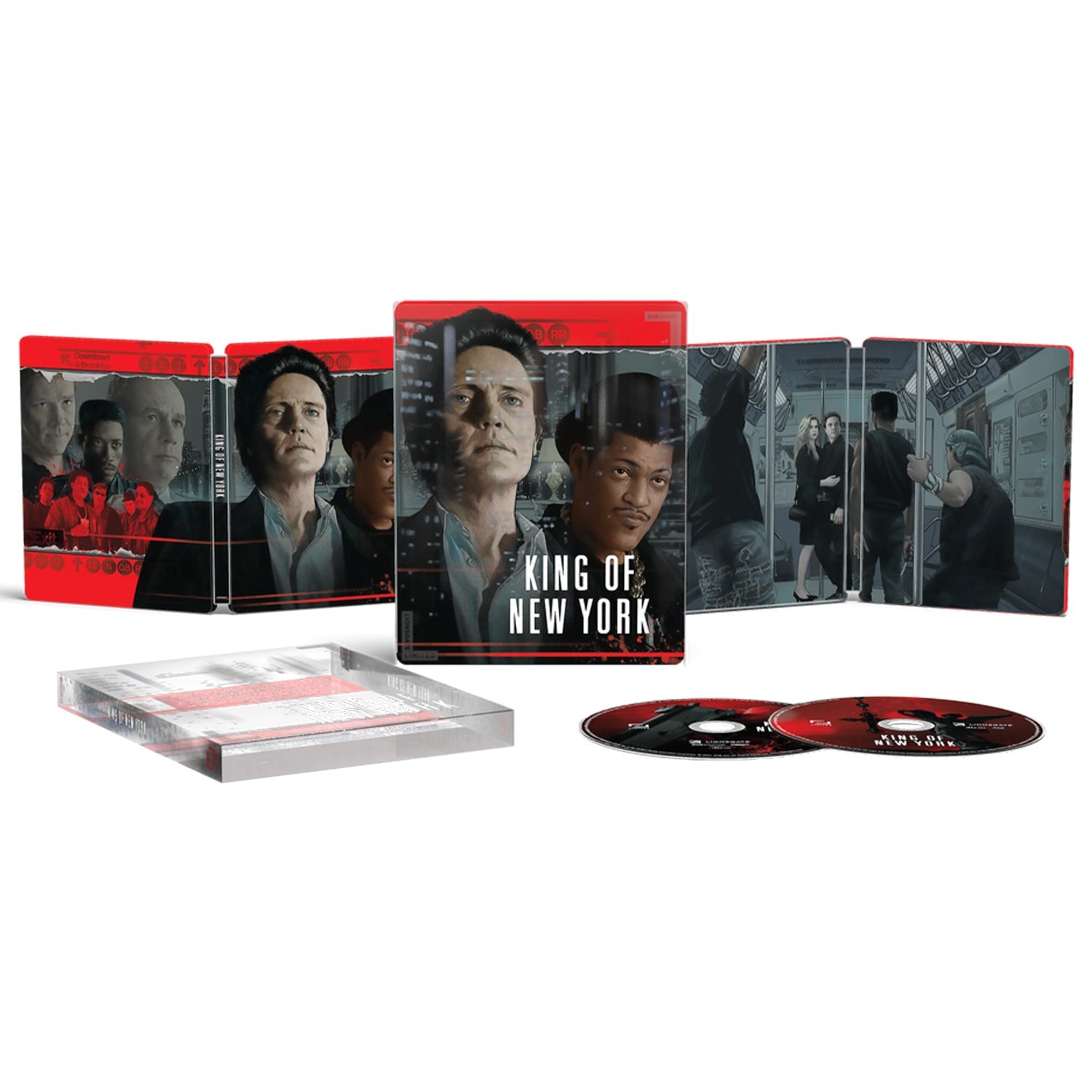 Король Нью-Йорка (1990) (англ. язык) (4K UHD + Blu-ray) Steelbook