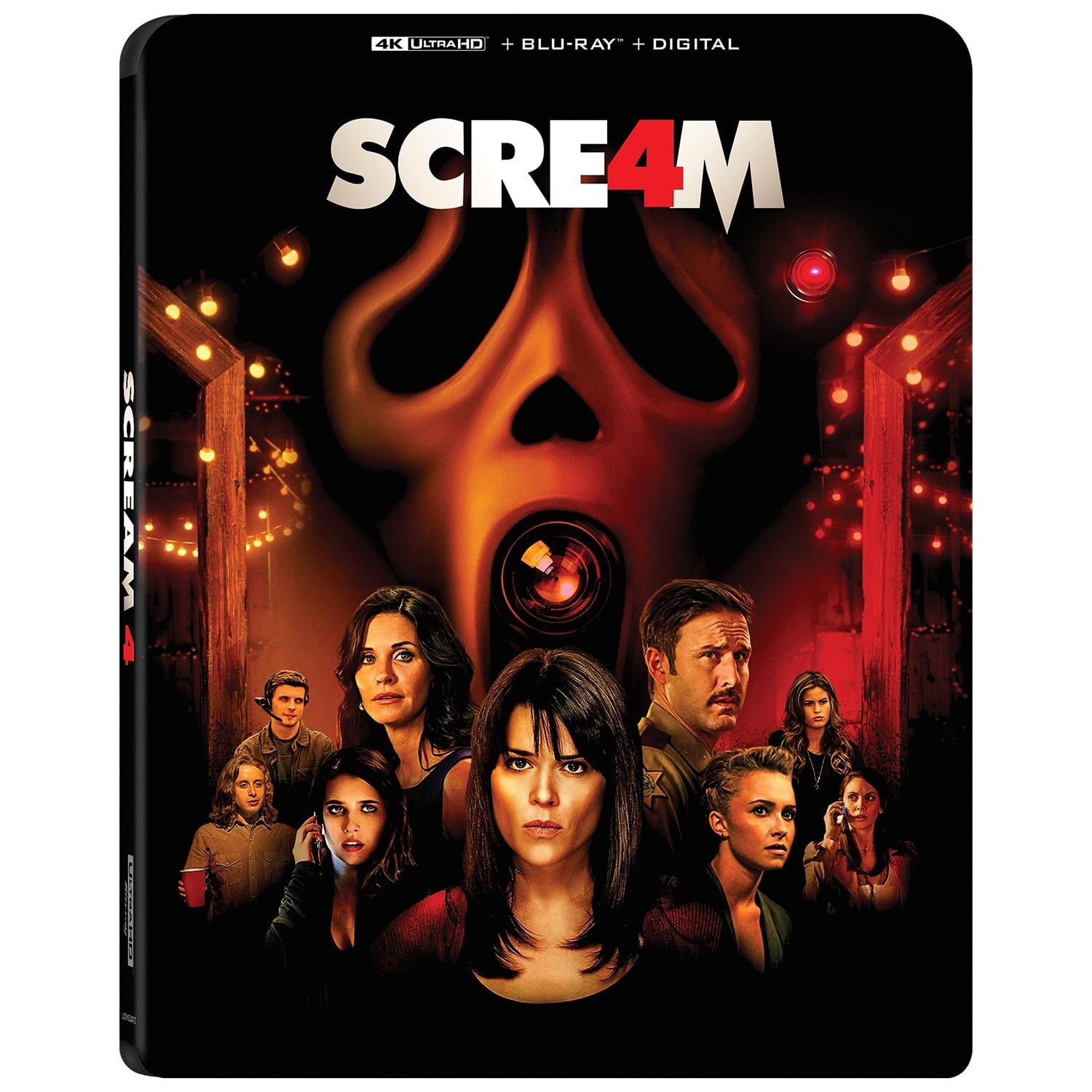 Крик 4 (2011) (англ. язык) (4K UHD + Blu-ray)