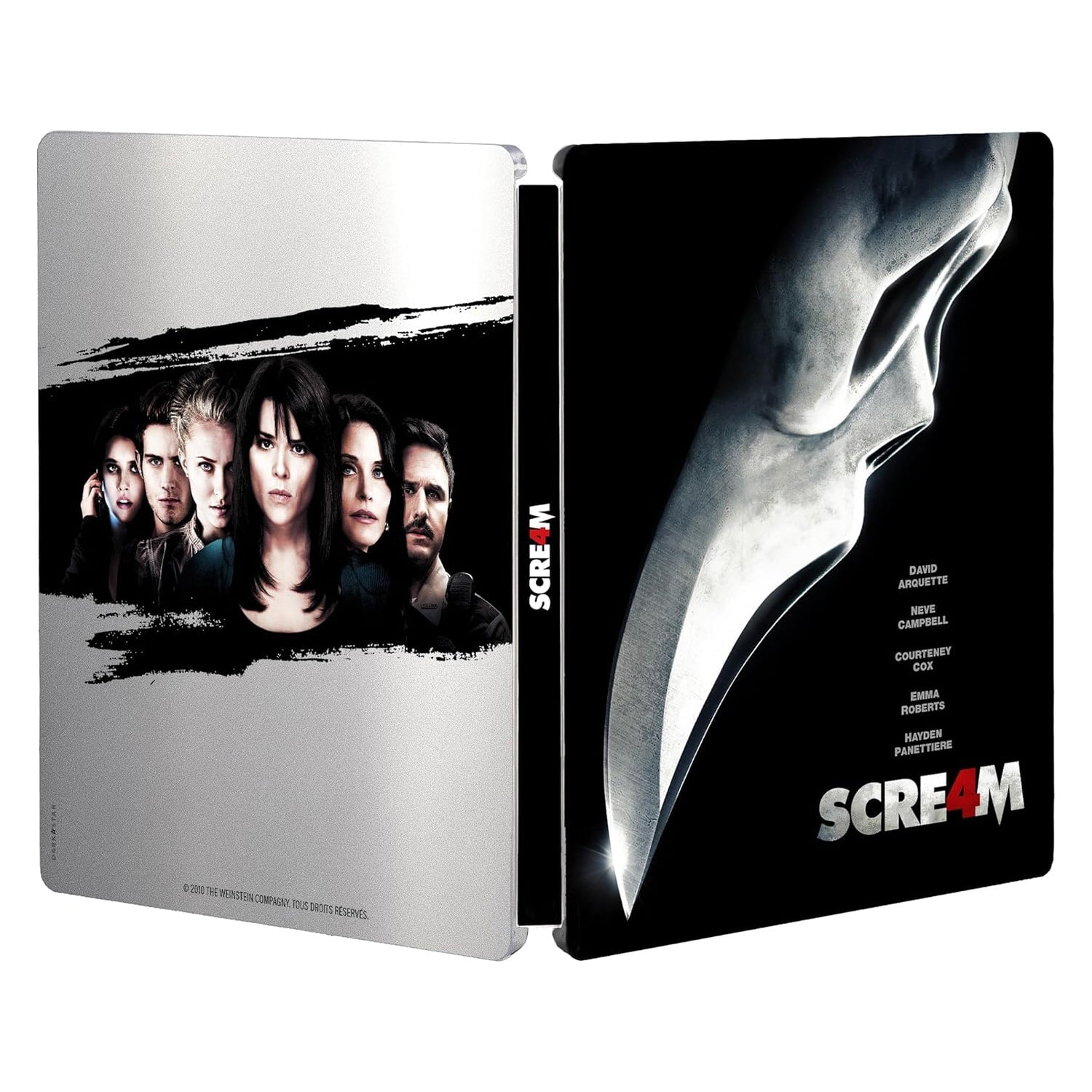 Крик 4 (2011) (англ. язык) (4K UHD + Blu-ray) Steelbook