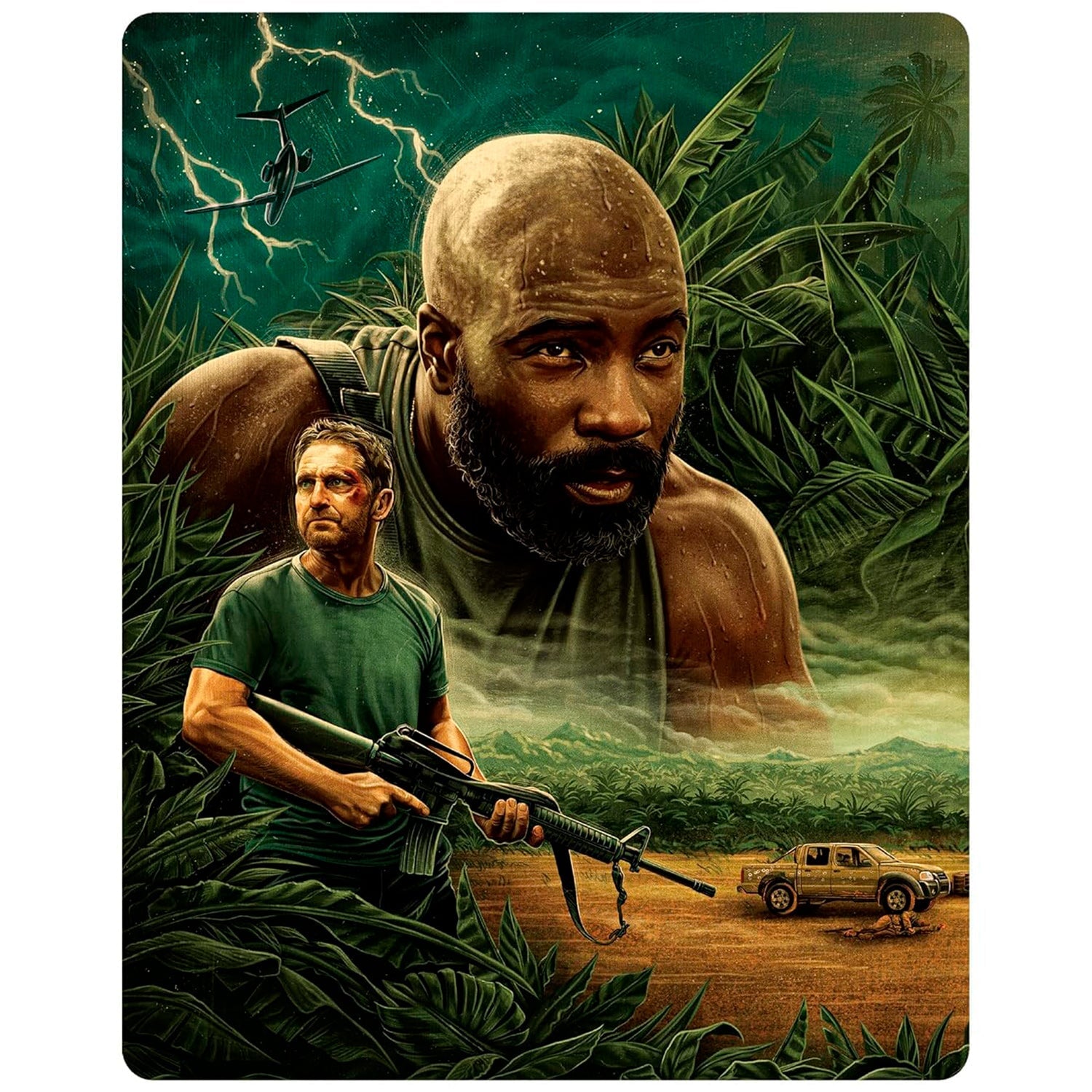 Крушение (2023) (англ. язык) (4K UHD + Blu-ray) Steelbook