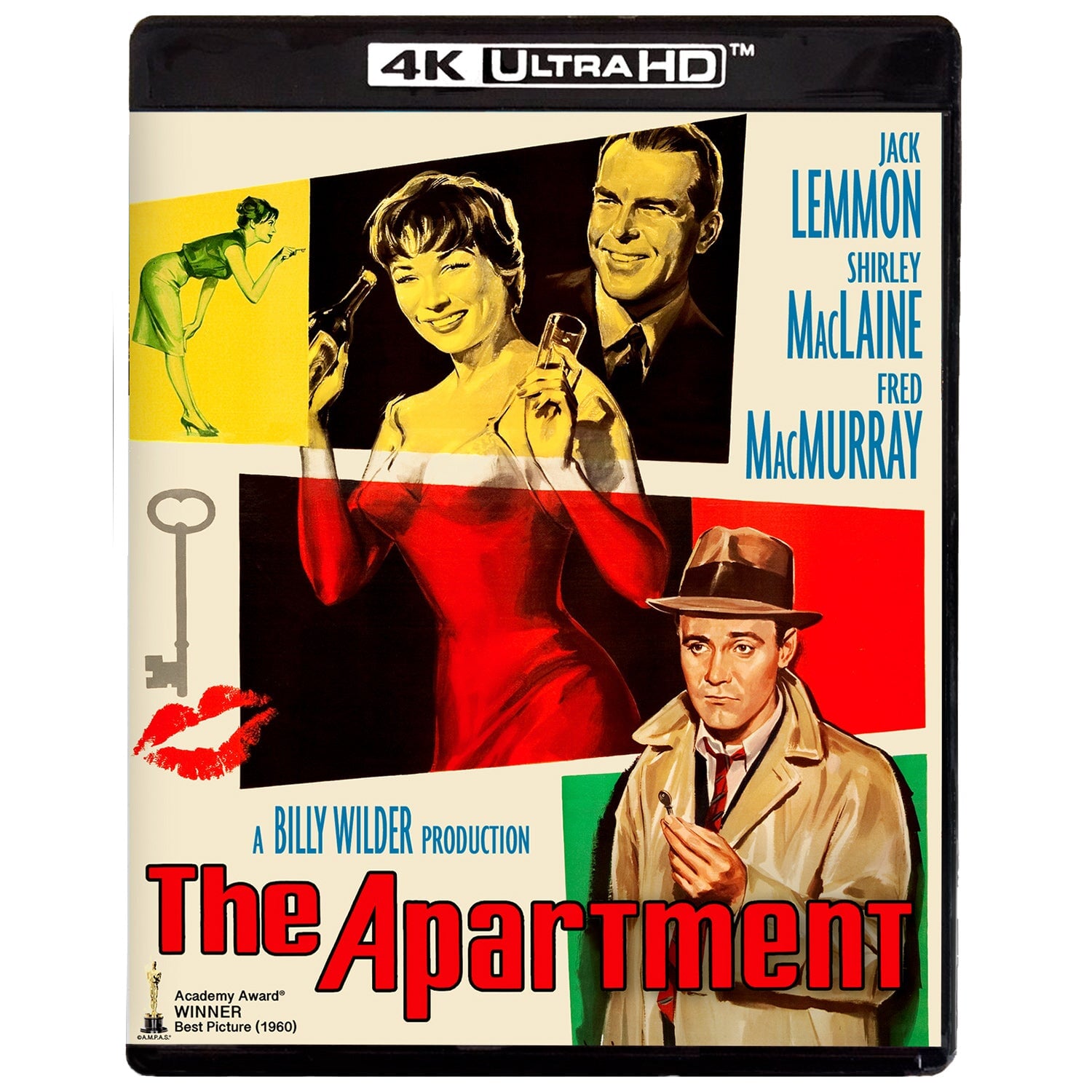 Квартира (1960) (англ. язык) (4K UHD + Blu-ray)